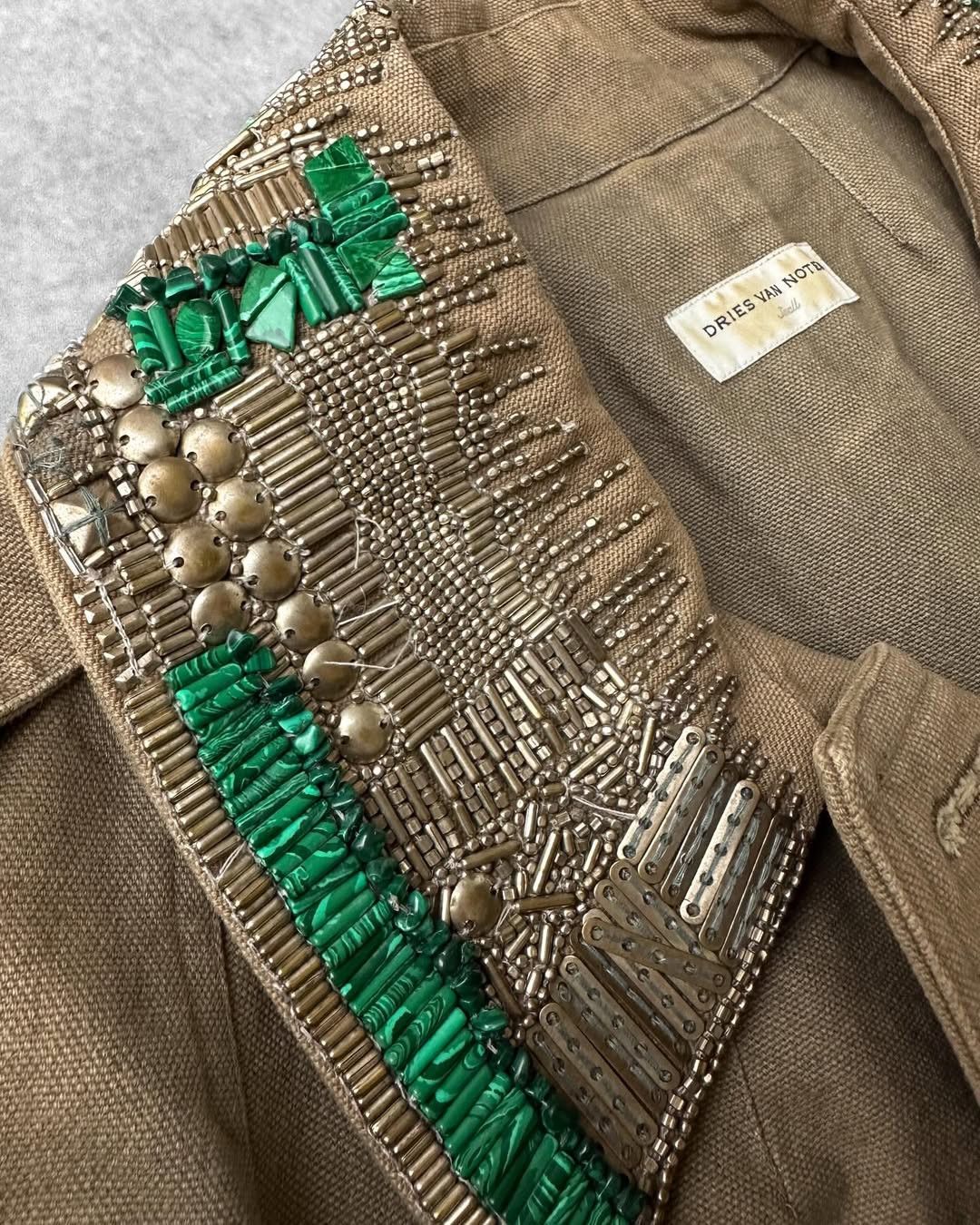 Dries Van Noten Dries van Noten SS08 Embellished Bohemian Jacket Size M / US 6-8 / IT 42-44 - 7 Thumbnail