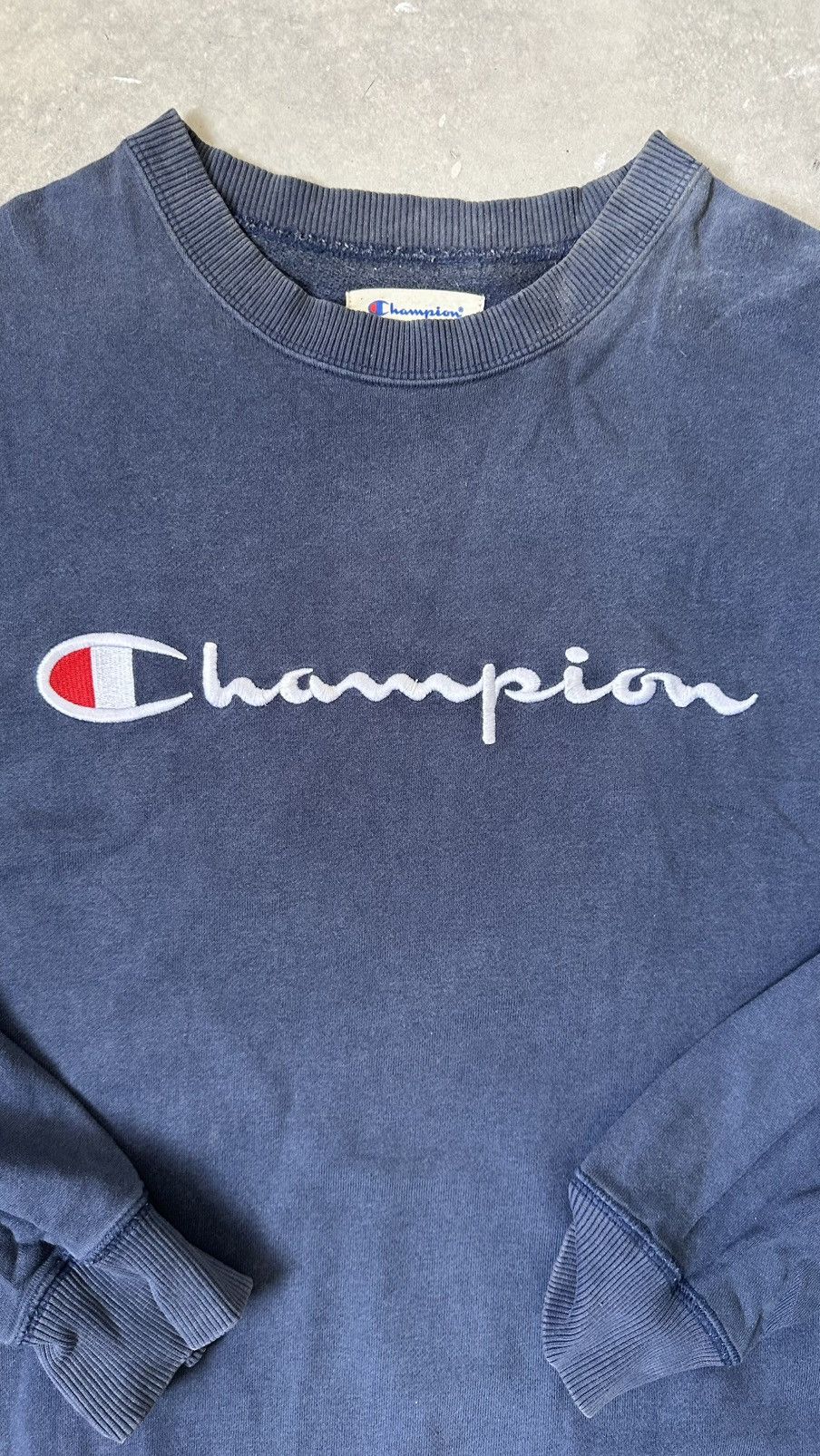 Champion VINTAGE CHAMPION SPELLOUT SWEATSHIRT Size US M / EU 48-50 / 2 - 2 Thumbnail