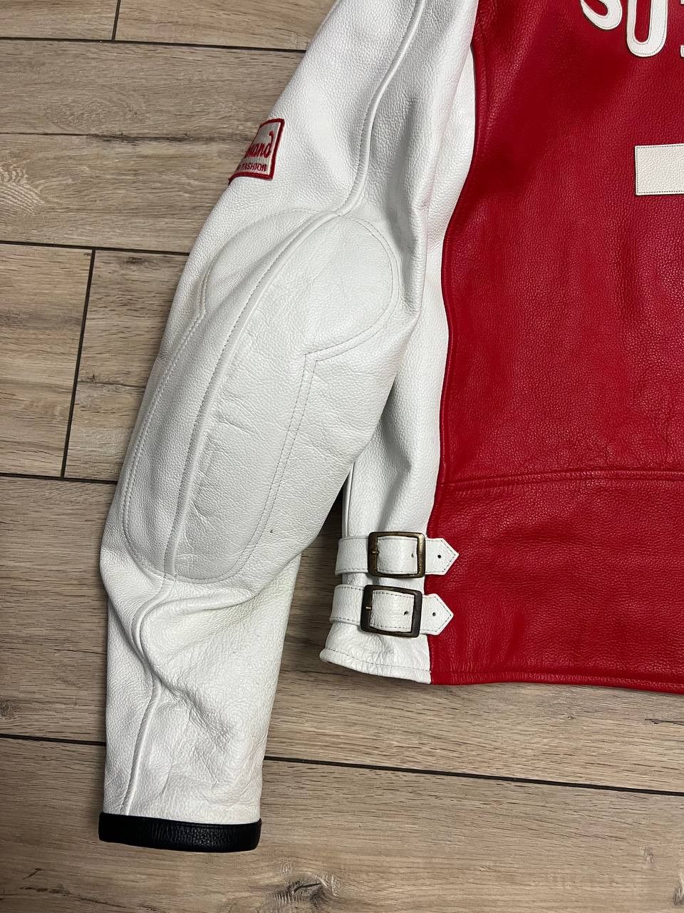Other Motorcycle Bikers World Swiss Suisse Leather Jacket 2XL Size US XXL / EU 58 / 5 - 14 Thumbnail