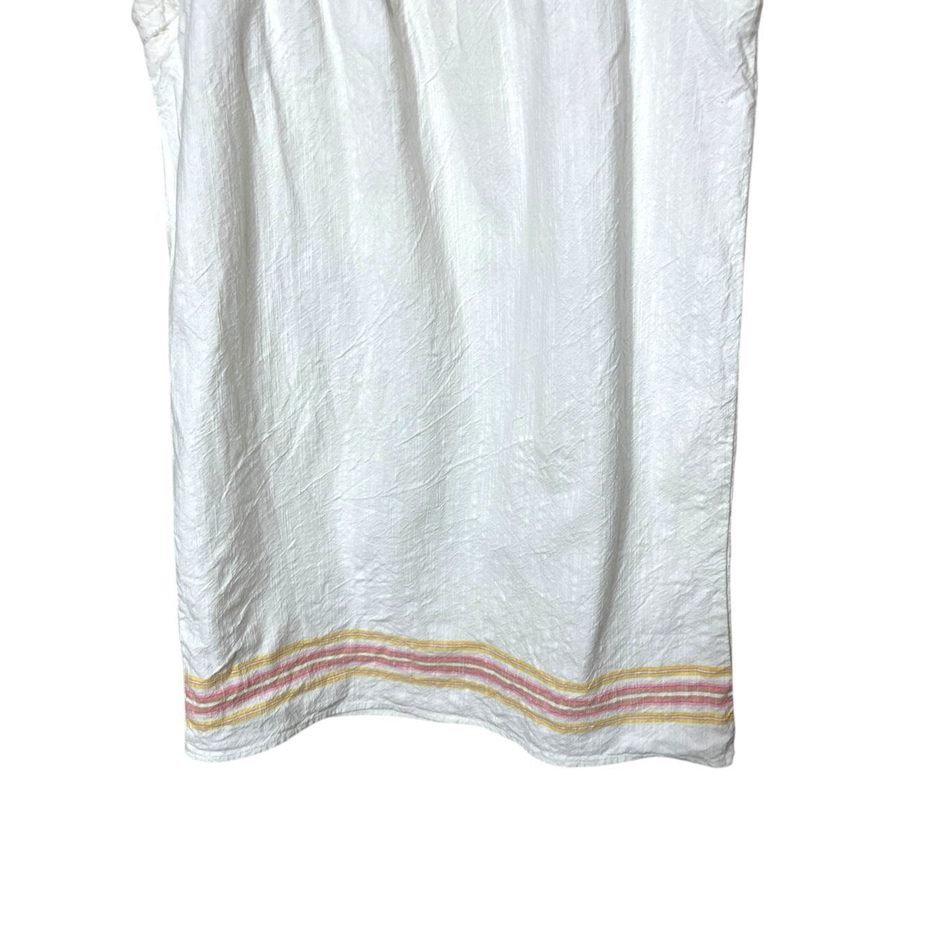 Faherty Faherty Organic Cotton Hailee Shift Dress White Apres Soleil Stripe Size M Size M / US 6-8 / IT 42-44 - 8 Thumbnail