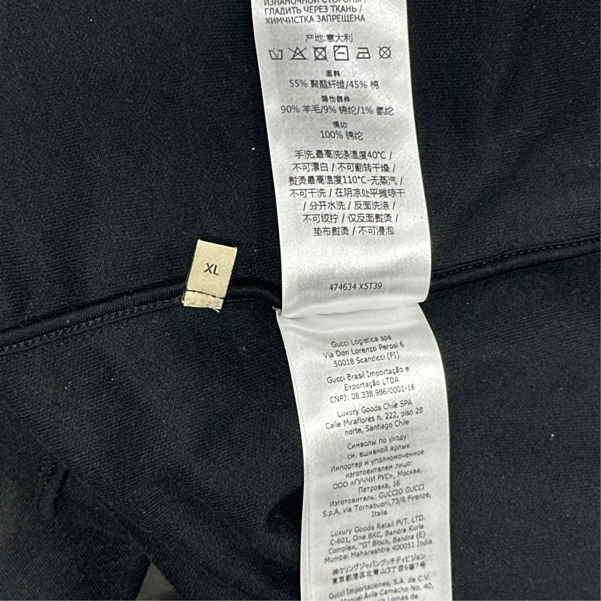 Gucci GUCCI Technical Jersey Track Jacket for Men-2506 Size US XL / EU 56 / 4 - 5 Thumbnail