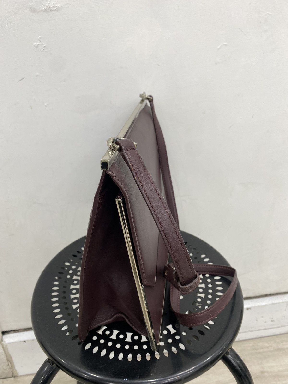 Lanvin Lanvin collection leather crossbody burgandy Size ONE SIZE - 3 Thumbnail