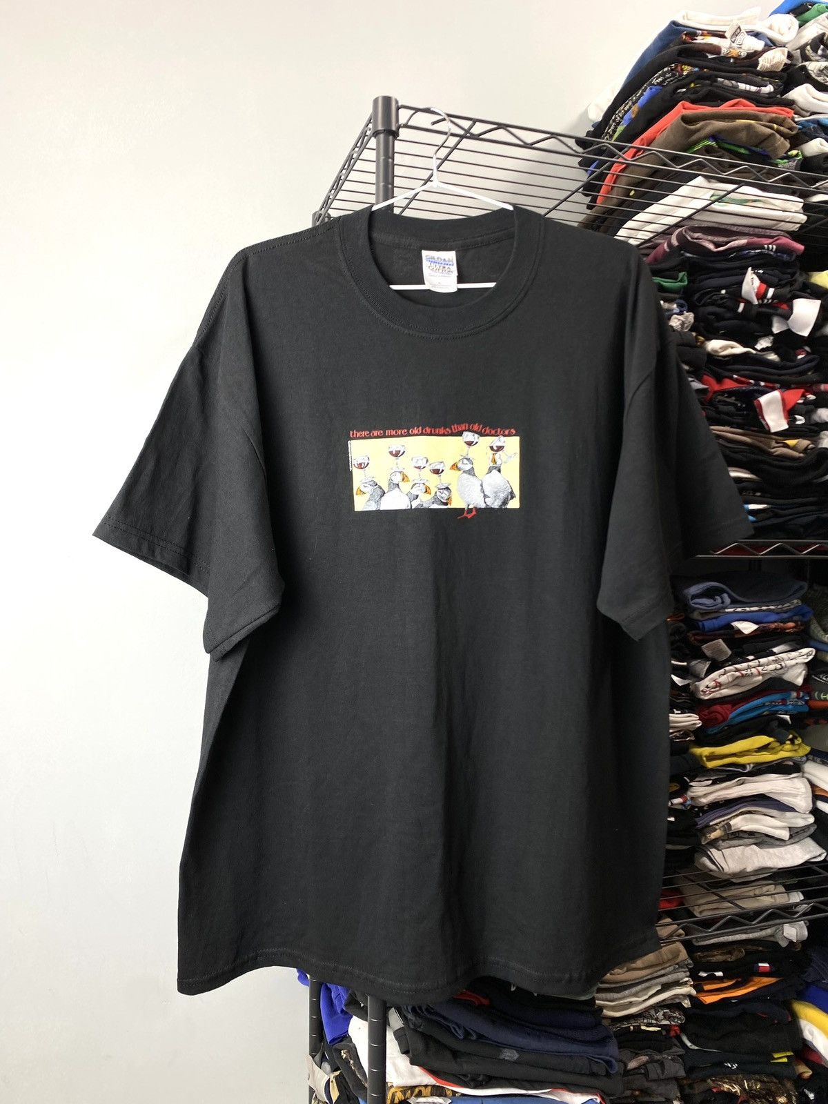 Band Tees Vintage There Are More Old Drunks Than Old Doctors T Shirt Size US XL / EU 56 / 4 - 1 Thumbnail