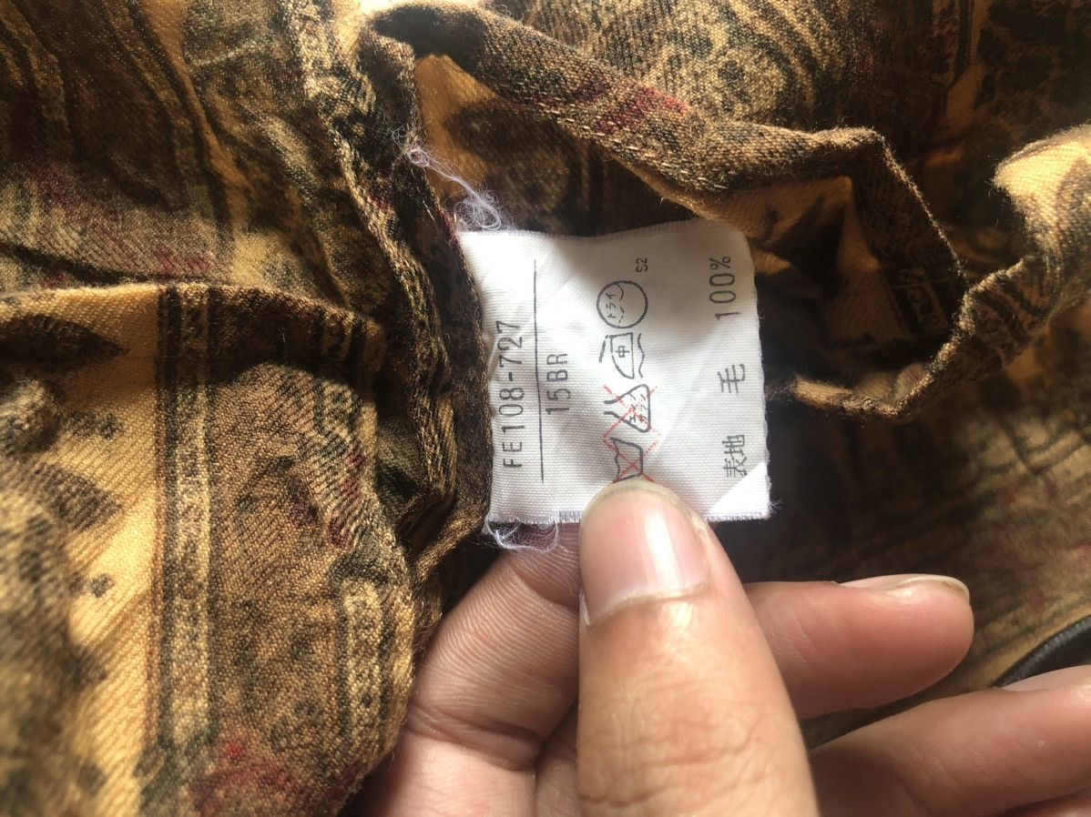 Art Comes First × Burberry Vintage burberrys striped baroque multicolour B/D shirt Size US M / EU 48-50 / 2 - 7 Thumbnail