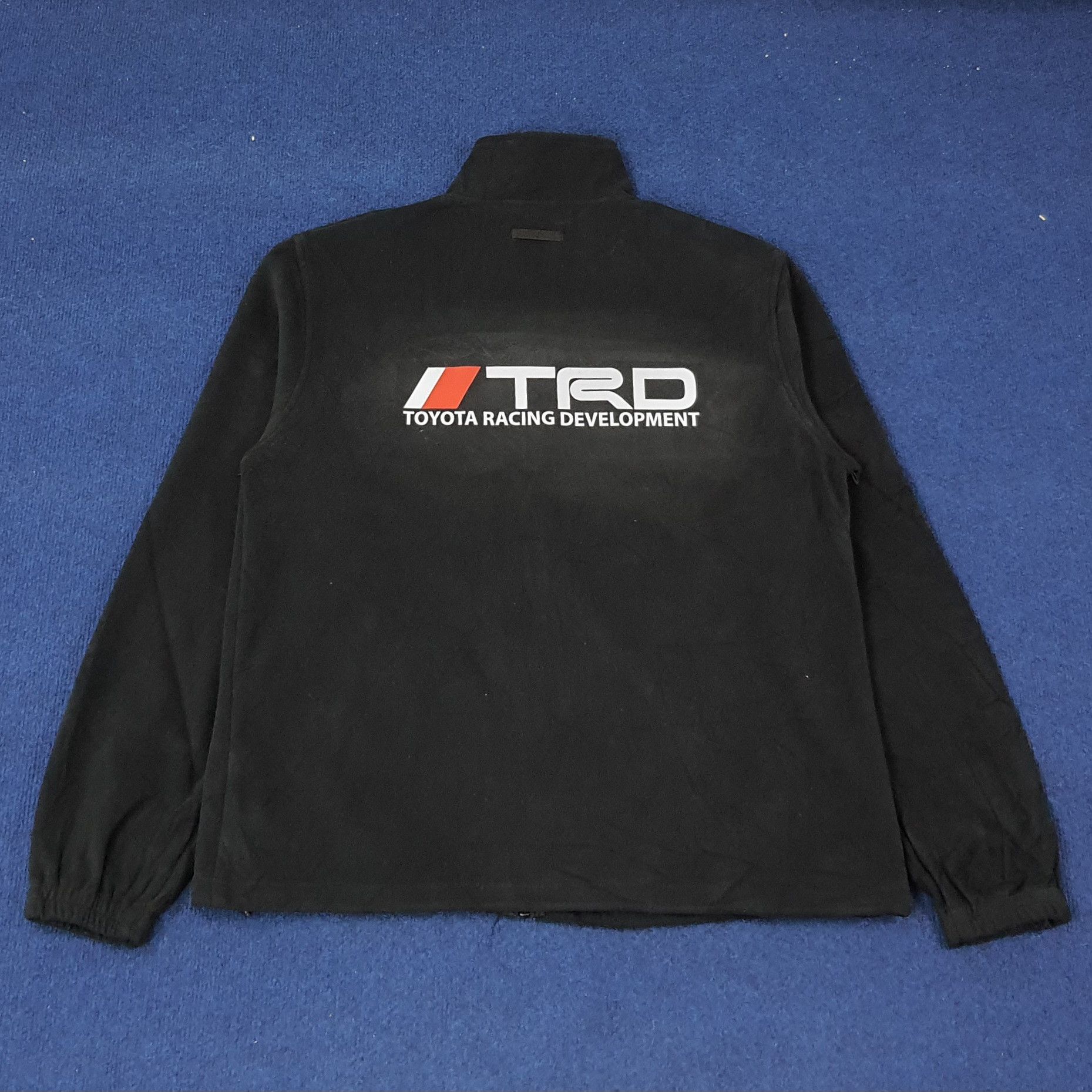 Japanese Brand × Vintage Vintage TRD Toyota Motorsports Zipper Sweatshirt C231N24 Size US M / EU 48-50 / 2 - 1 Thumbnail