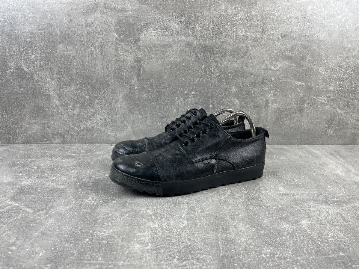Vintage C.C.Poell Style Wax Silicone Avant Garde Opium Sneakers Size US 9 / EU 42 - 1 Thumbnail