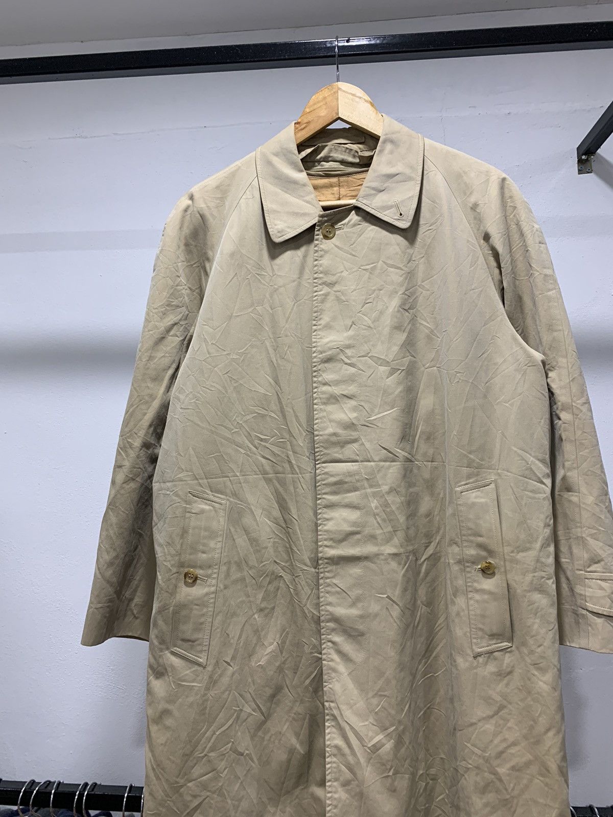 Burberry Burberry Long Coat Winter Jacket 90s Size US L / EU 52-54 / 3 - 3 Thumbnail