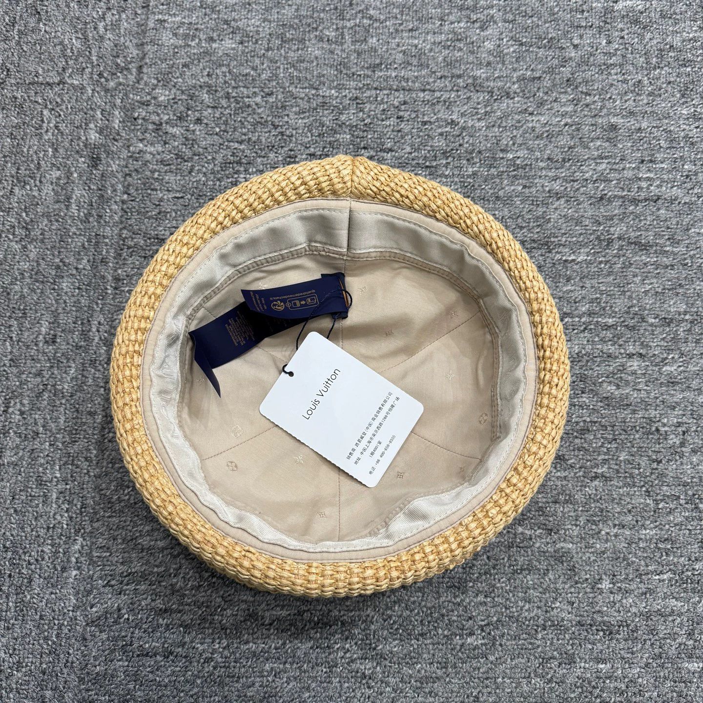 Louis Vuitton LV Woven Sailor Hat New with Tags Size ONE SIZE - 5 Thumbnail