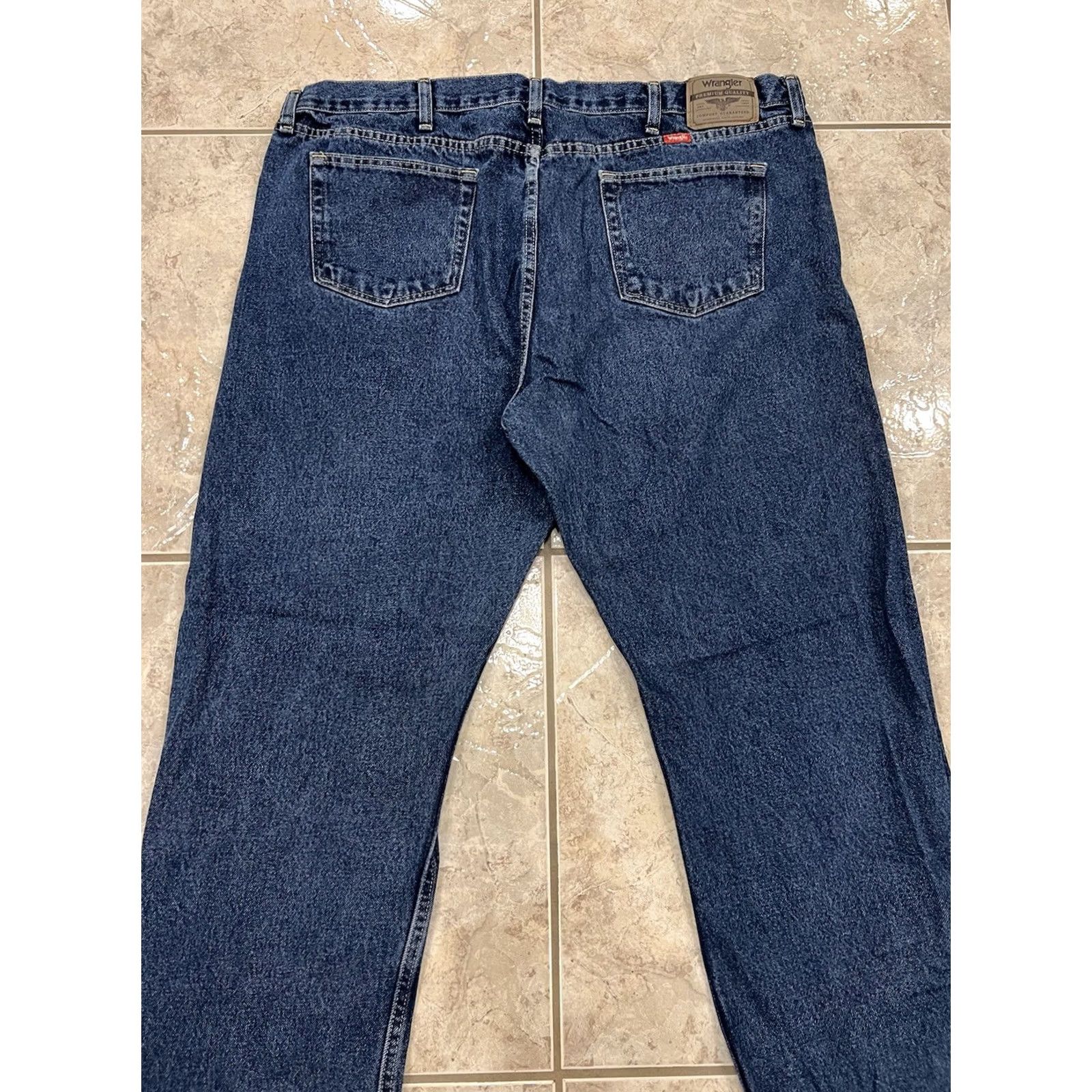 Wrangler VINTAGE Wrangler Jeans 44X30 Relaxed Straight Denim Blue Men's Jeans Size US 44 / EU 60 - 3 Thumbnail