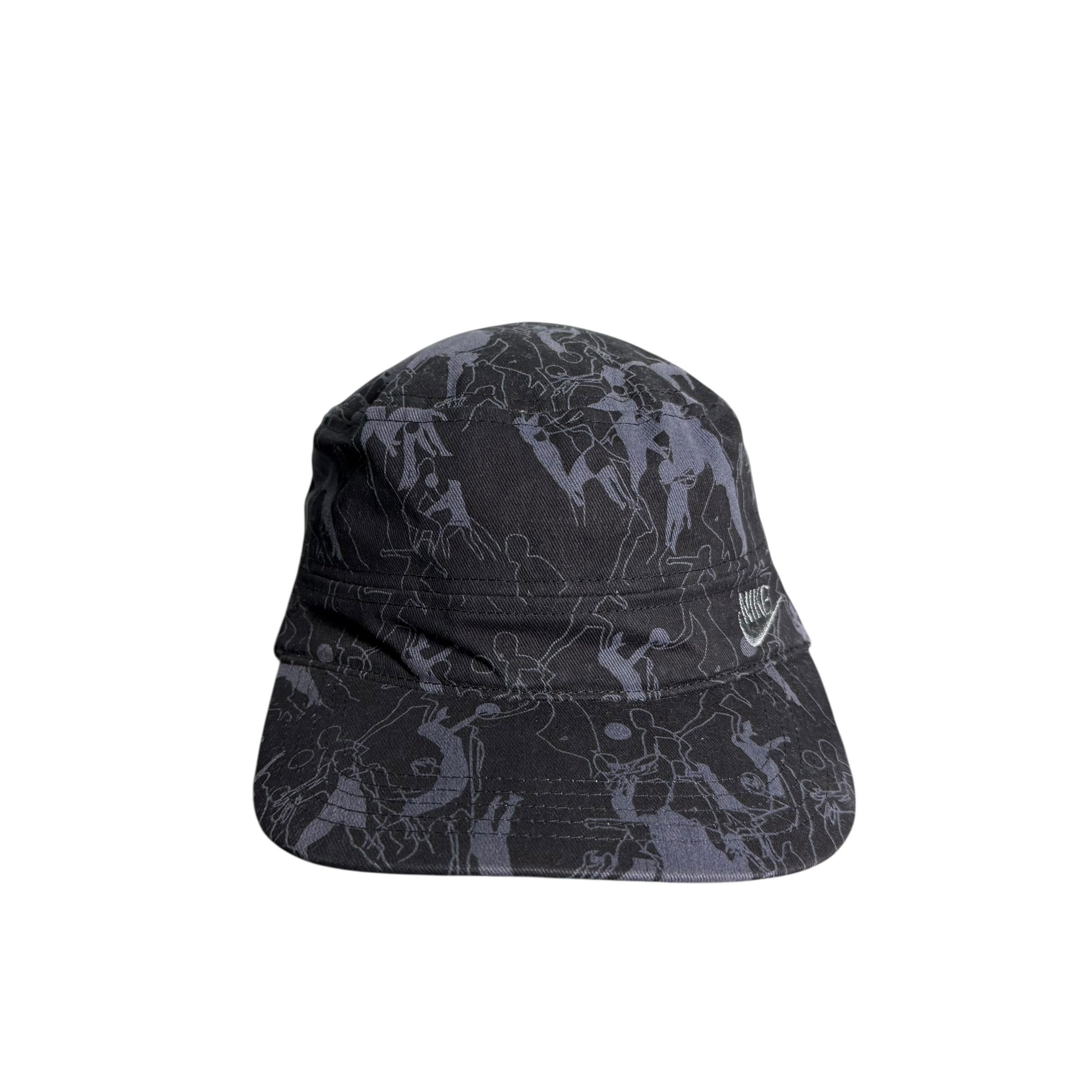 Nike 🔥RARE🔥Vintage Nike Camo Military Full Cap Size ONE SIZE - 2 Thumbnail