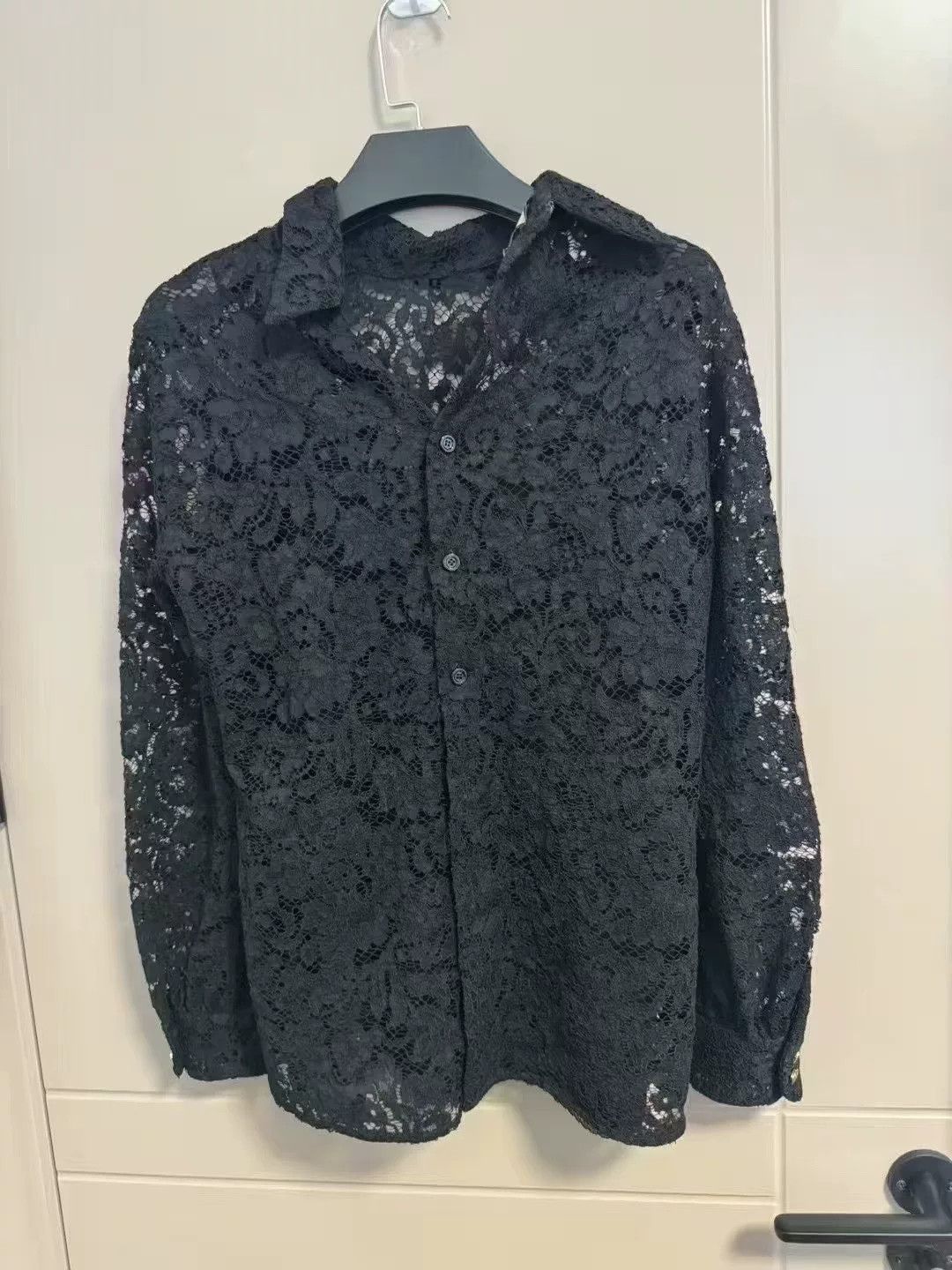 Gucci Gucci Hollow Out Lace Blouse Size XS / US 0-2 / IT 36-38 - 1 Thumbnail