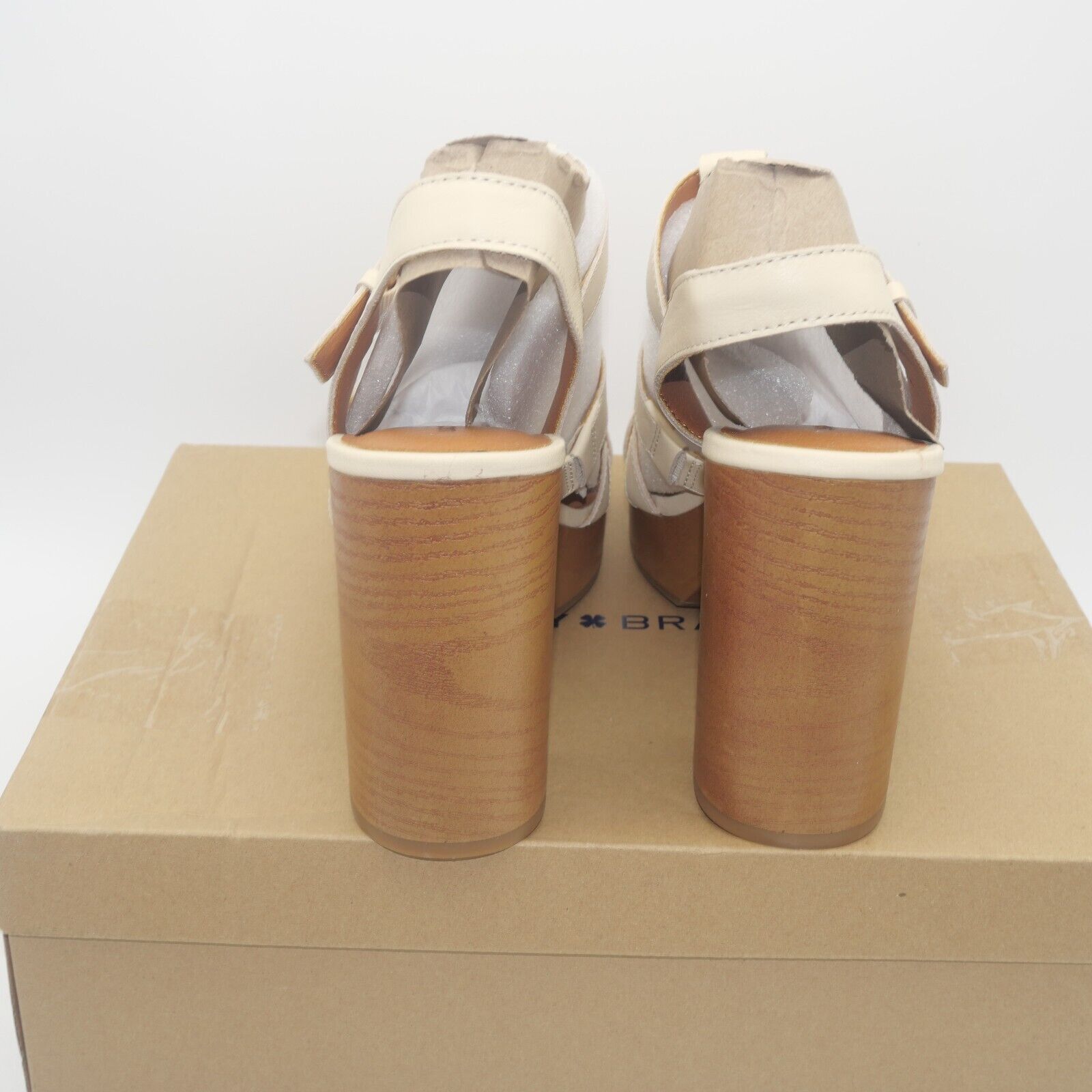 Lucky Brand NEW Lucky Brand Imana Leather Ankle Strap Sandals Heels Size US 9.5 / IT 39.5 - 3 Thumbnail