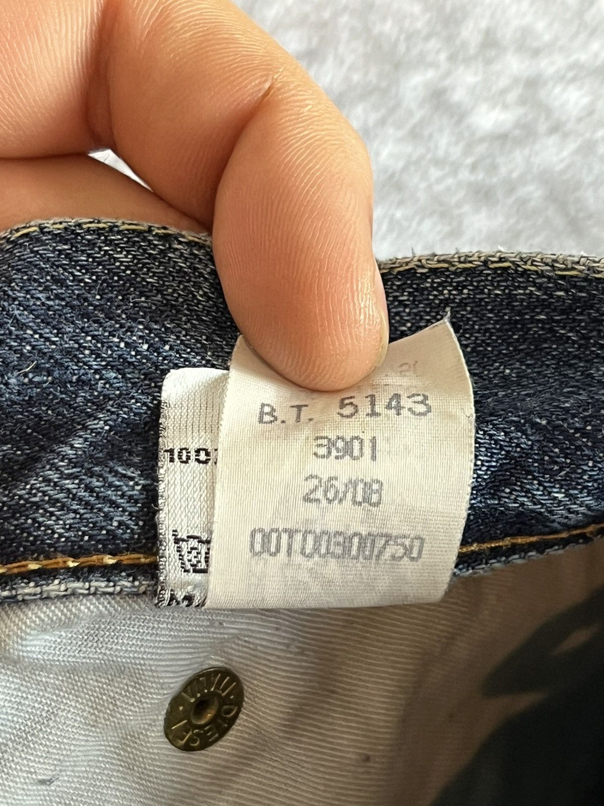 Diesel Diesel RR-55 regular fit classic denim navy fellow Italy 32 Size US 32 / EU 48 - 10 Thumbnail