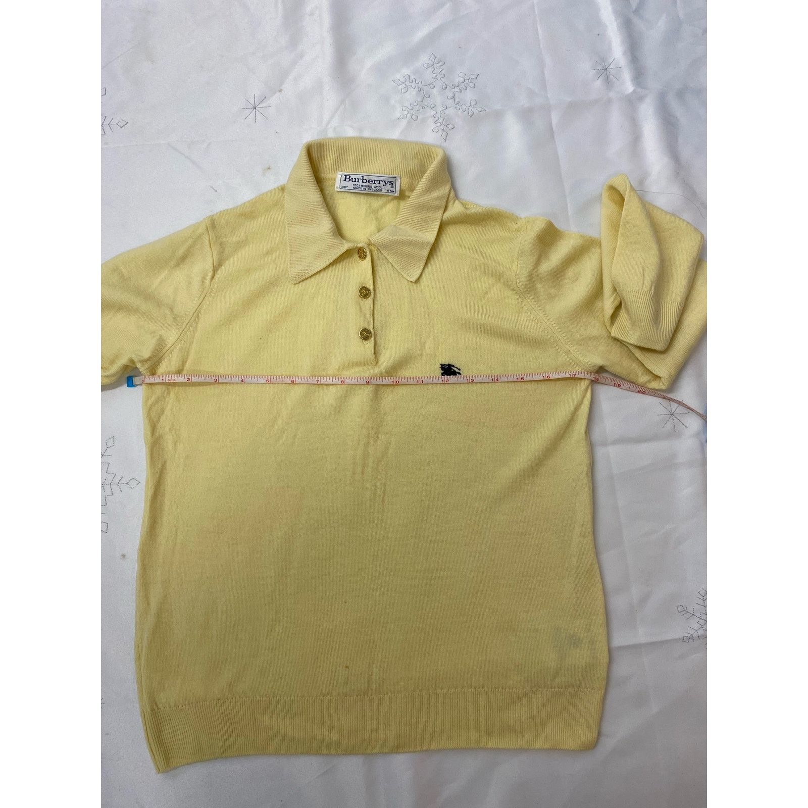 Burberry Burberry Marino Wool Sweater Made in England 38” Small Size S / US 4 / IT 40 - 8 Thumbnail