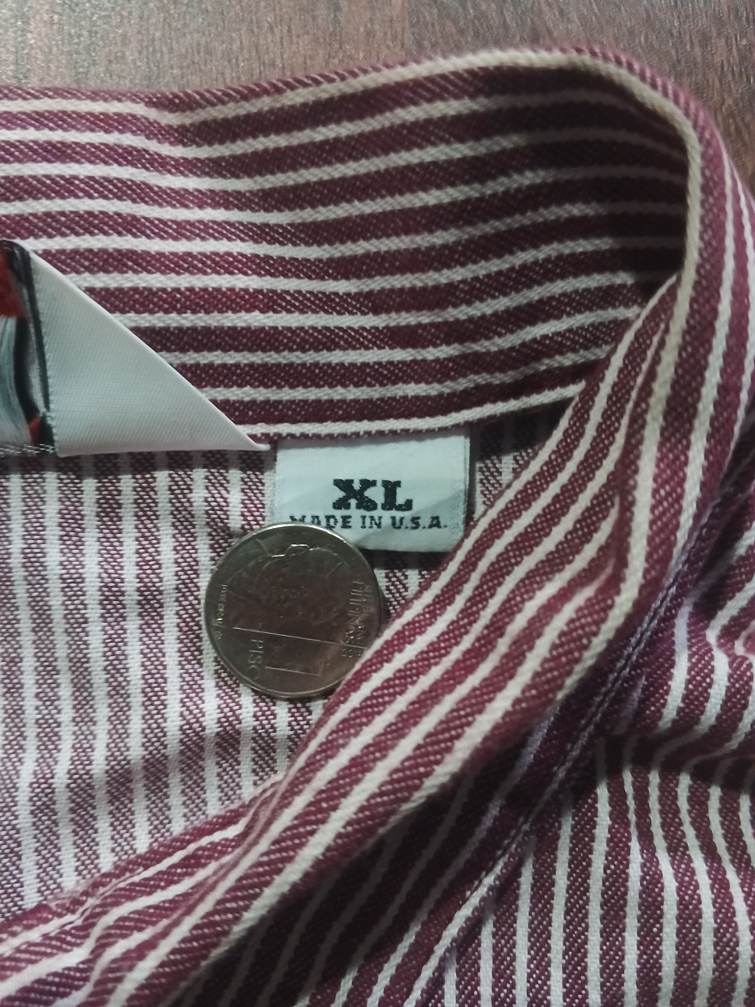 Ben Davis × Vintage Vintage 90s Ben Davis quarter zip stripe polo Size US XL / EU 56 / 4 - 4 Thumbnail