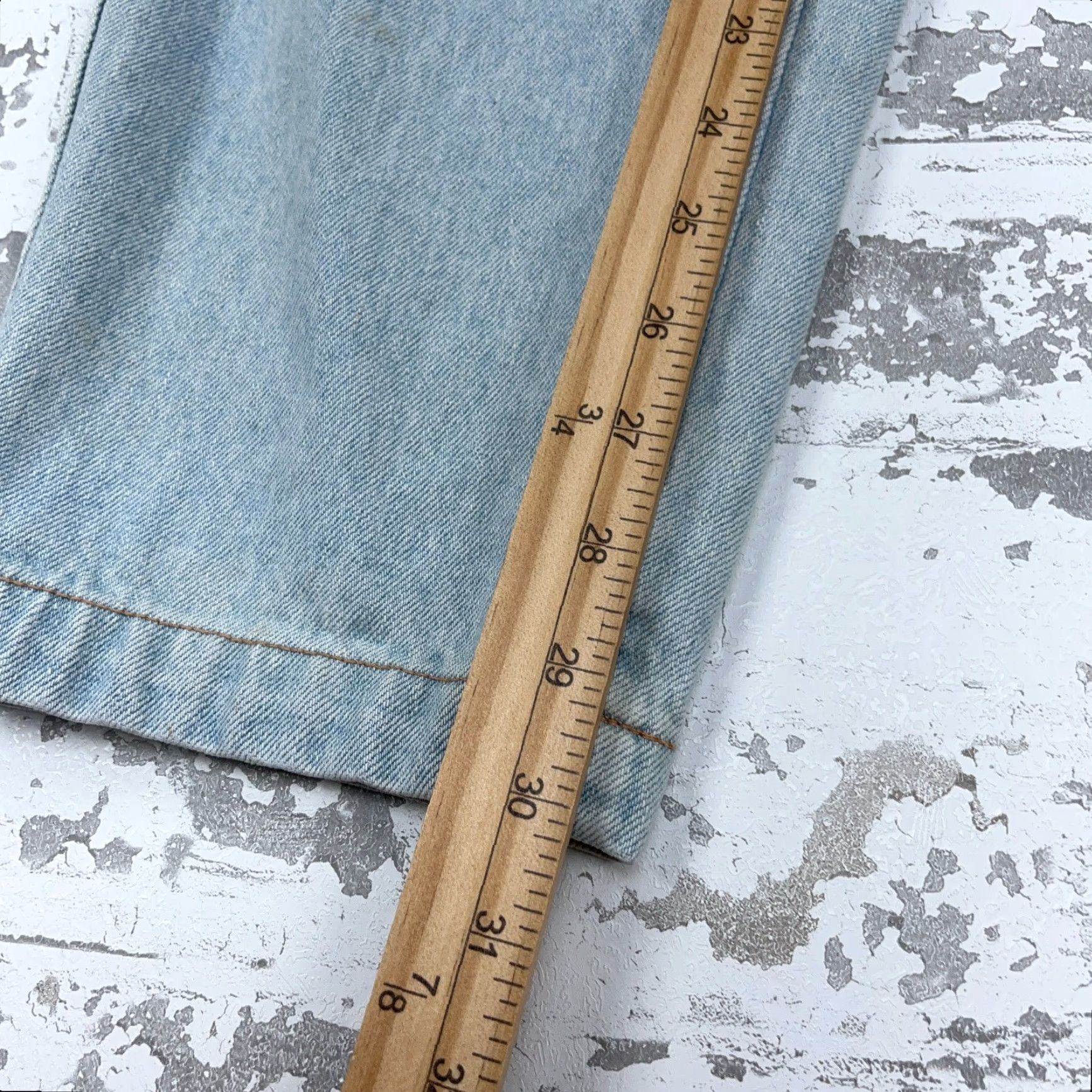 Vintage VINTAGE UNIONBAY Jeans Men 34x30 Baggy Tapered Leg Blue denim 5-pocket Work Grunge 70s 80s Classic Mens Jeans Size US 34 / EU 50 - 7 Thumbnail
