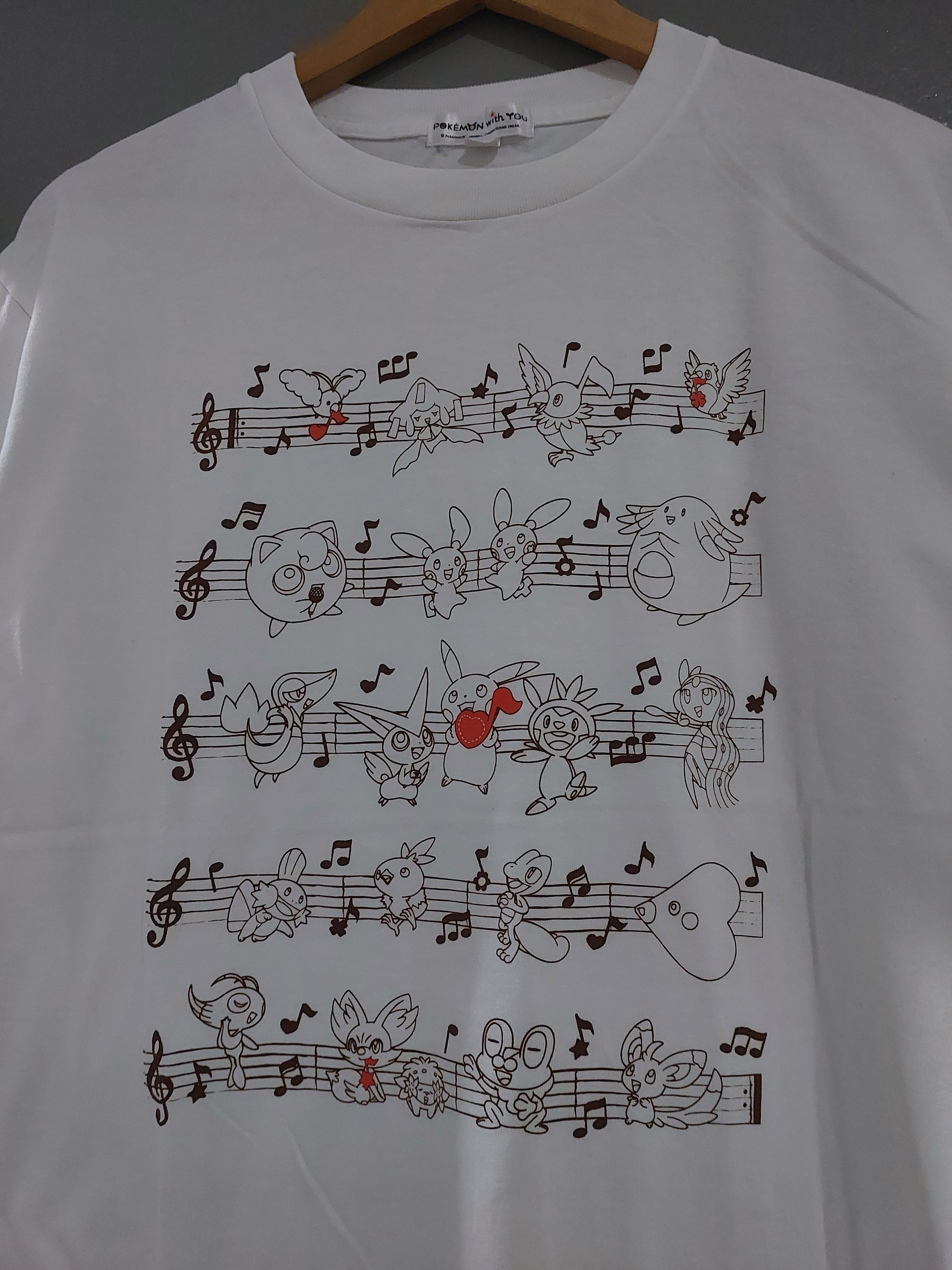 Anime × Pokemon × Vintage POKEMON ILLUSTRATION ANIME T-SHIRT Size US L / EU 52-54 / 3 - 1 Thumbnail