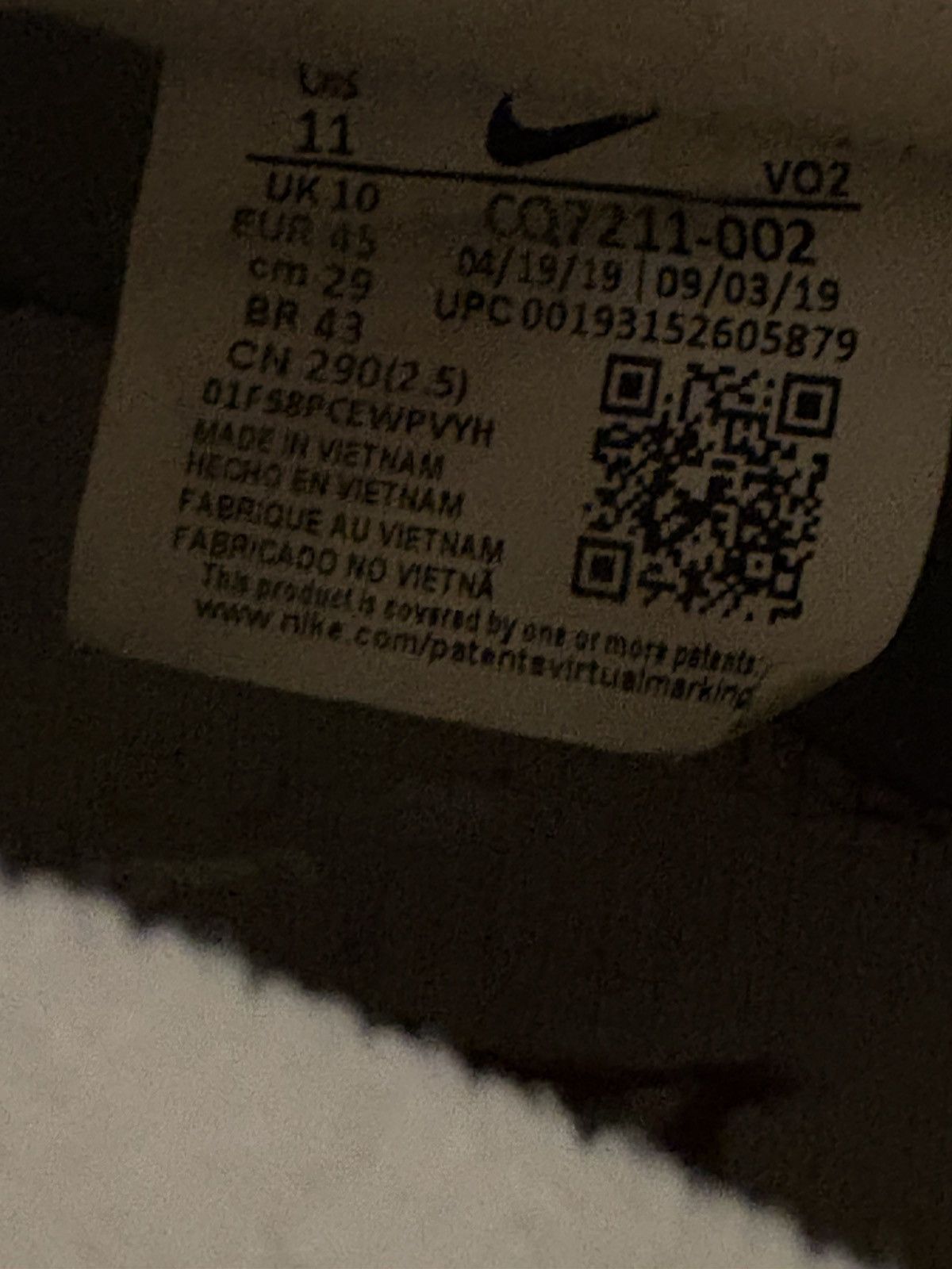 Nike NIKE X GORE-TEX AIR FORCE 1 “PHANTOM WHITE” HIGH Size US 11 / EU 44 - 9 Thumbnail