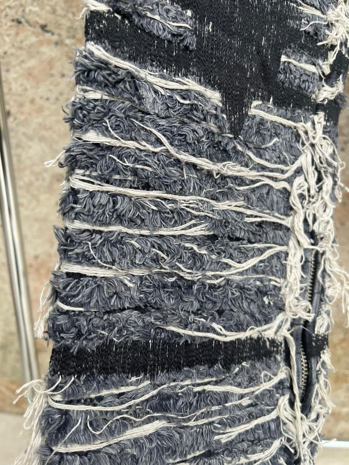 Alyx 6 Pocket Blackmeans Distressed & Frayed Denim in Black Size US 36 / EU 52 - 15 Thumbnail