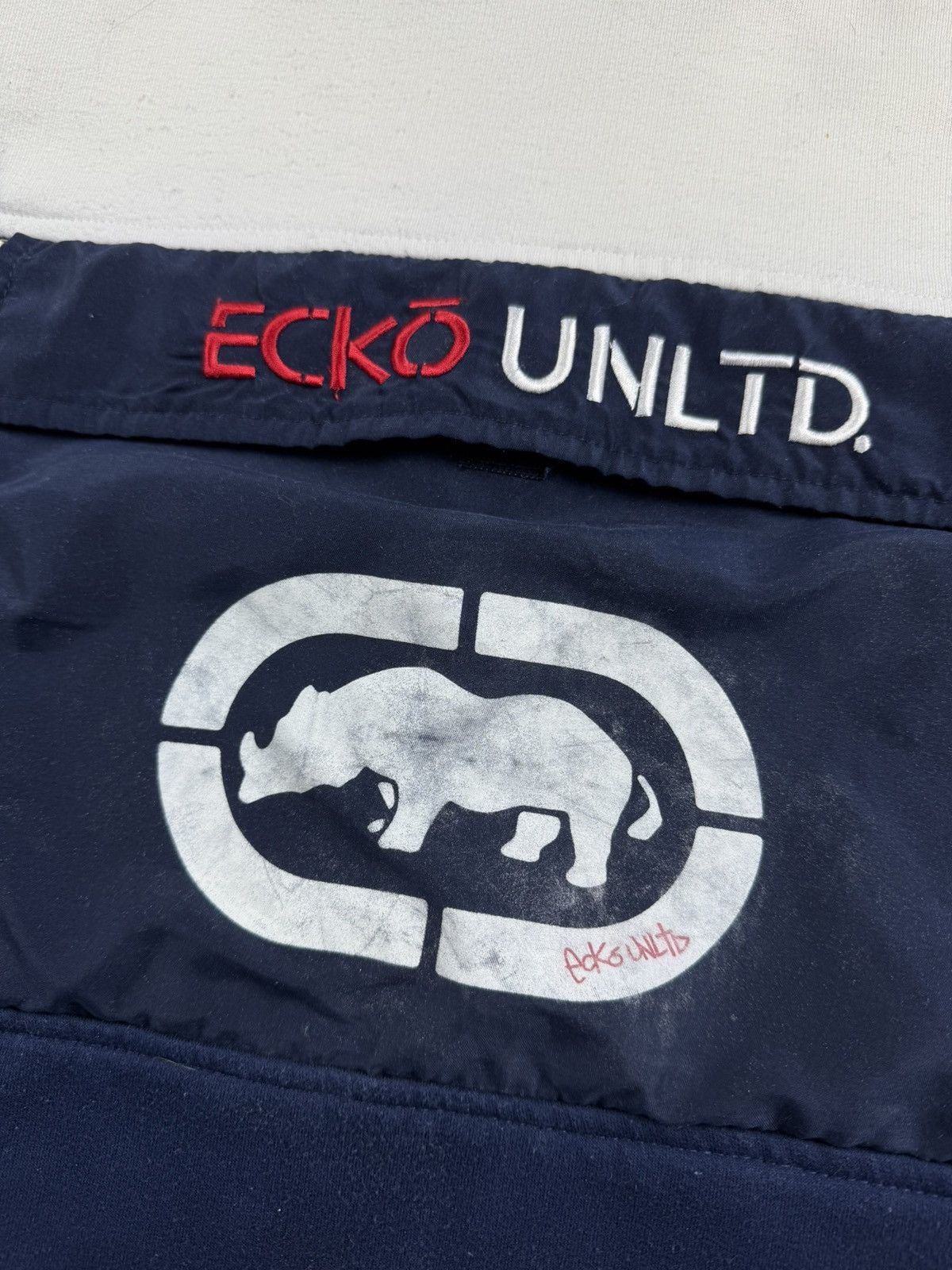 Ecko Unltd. ECKO UNLTD Skate Rap Baggy Hip Hop Anorak Jacket Hoodie Size US L / EU 52-54 / 3 - 8 Thumbnail