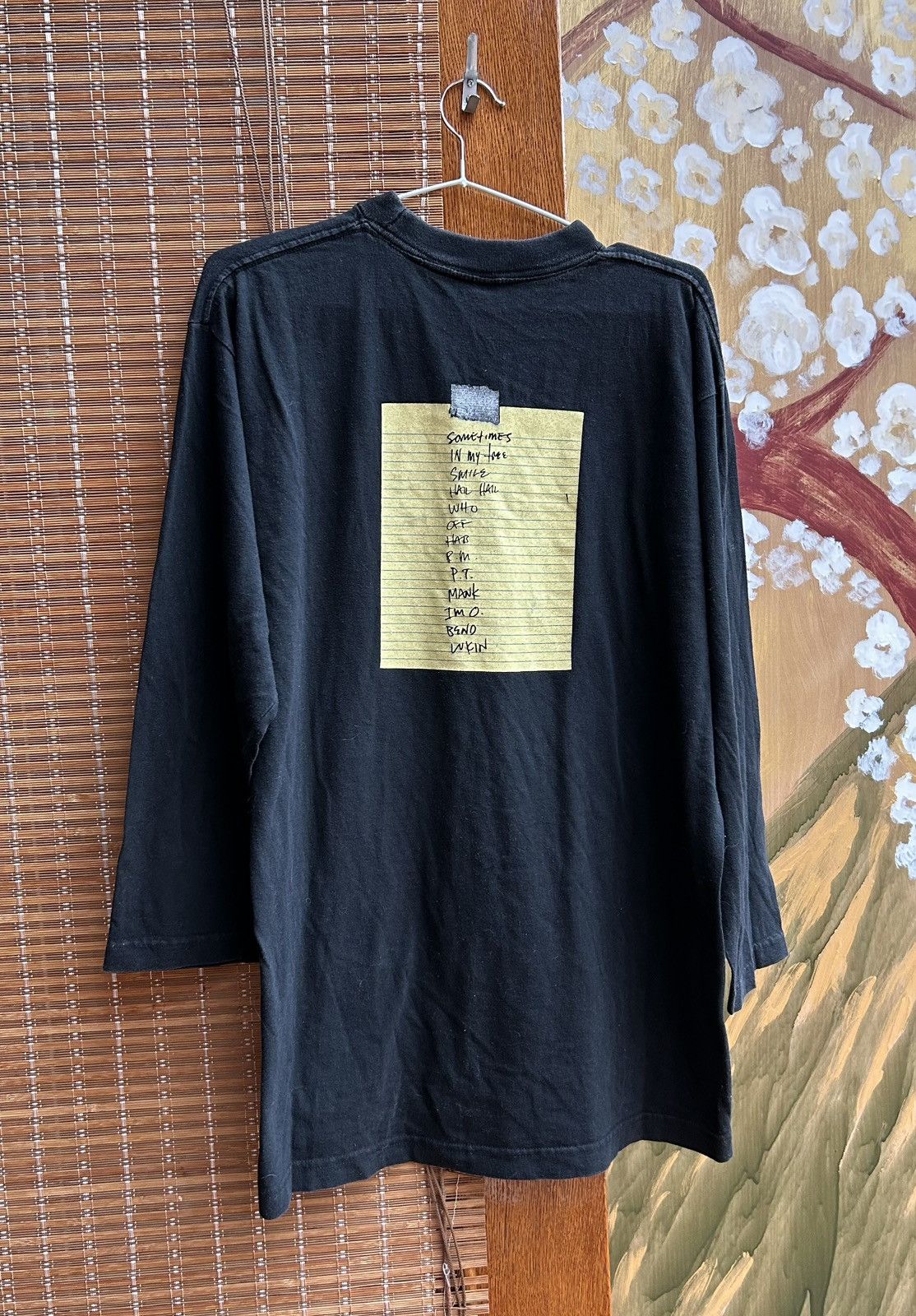 Band Tees Vintage 1996 Pearl Jam No Code European Tour Long Sleeve Tee Size US M / EU 48-50 / 2 - 2 Thumbnail