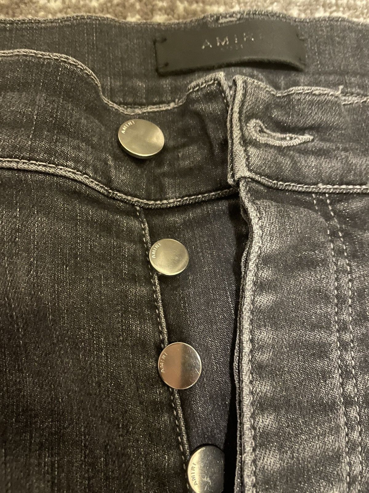 Amiri Amiri Grey Stack Denim 34 Size US 34 / EU 50 - 5 Thumbnail