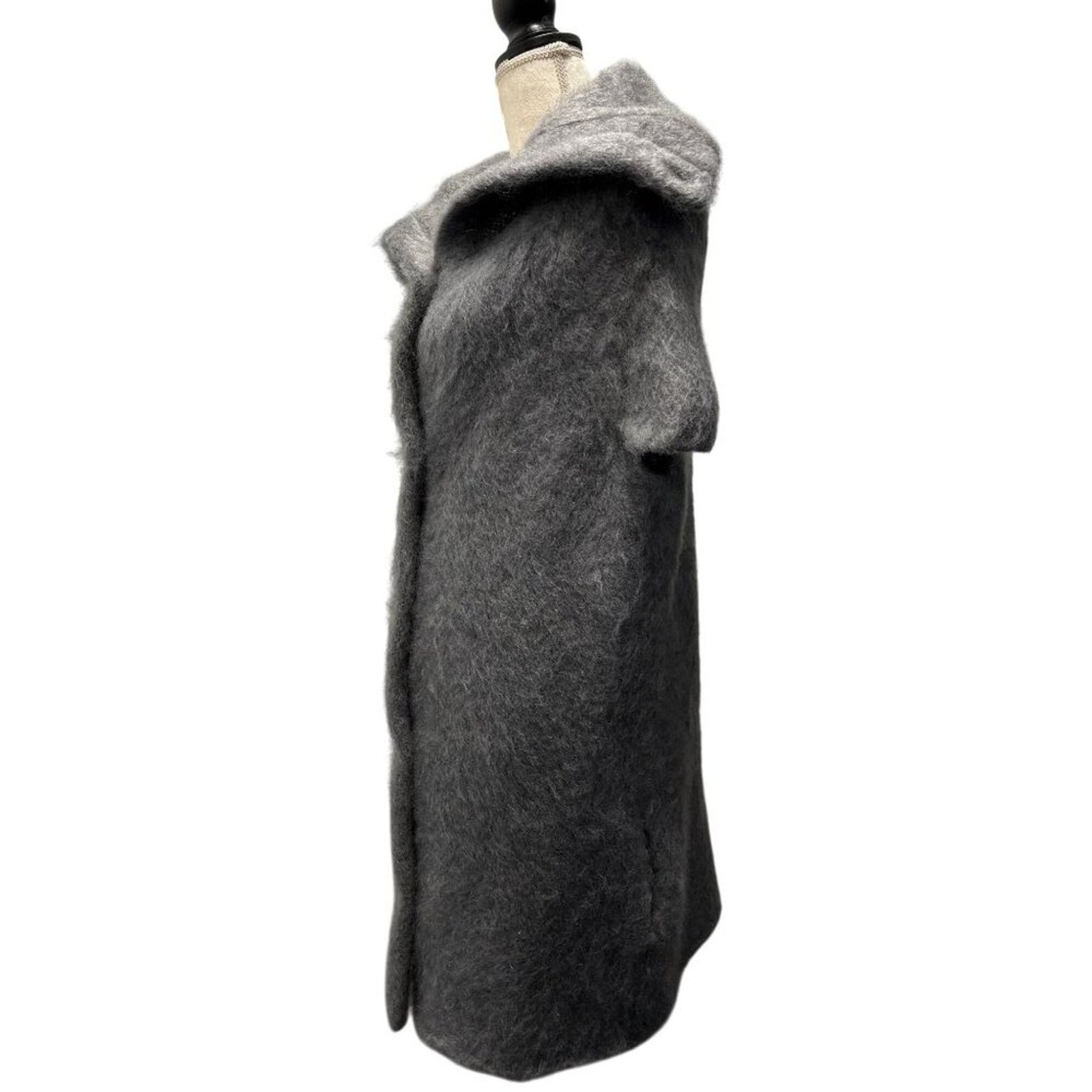 Maison Margiela Maison Margiela Wool-Blend Gray Sleeveless Coat Size M Size M / US 6-8 / IT 42-44 - 5 Thumbnail