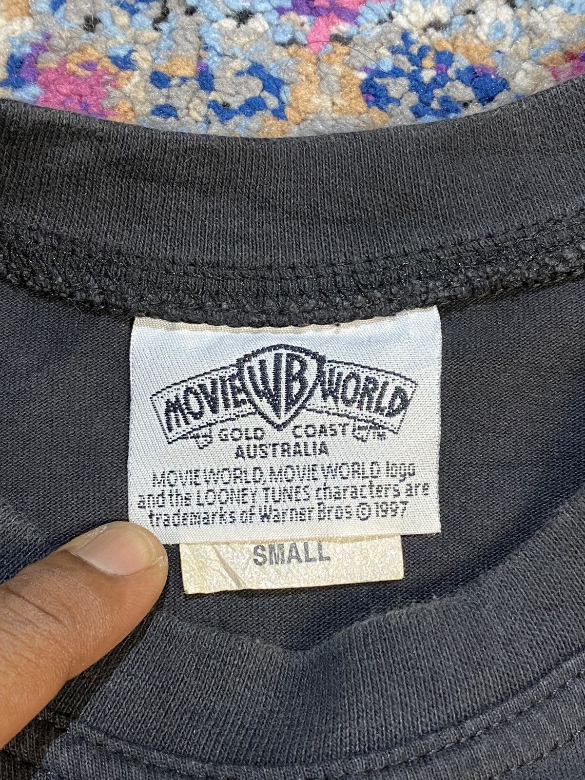 Vintage 1996 WB Movie World Duck Dodgers In The 24½th Century Size US S / EU 44-46 / 1 - 6 Thumbnail