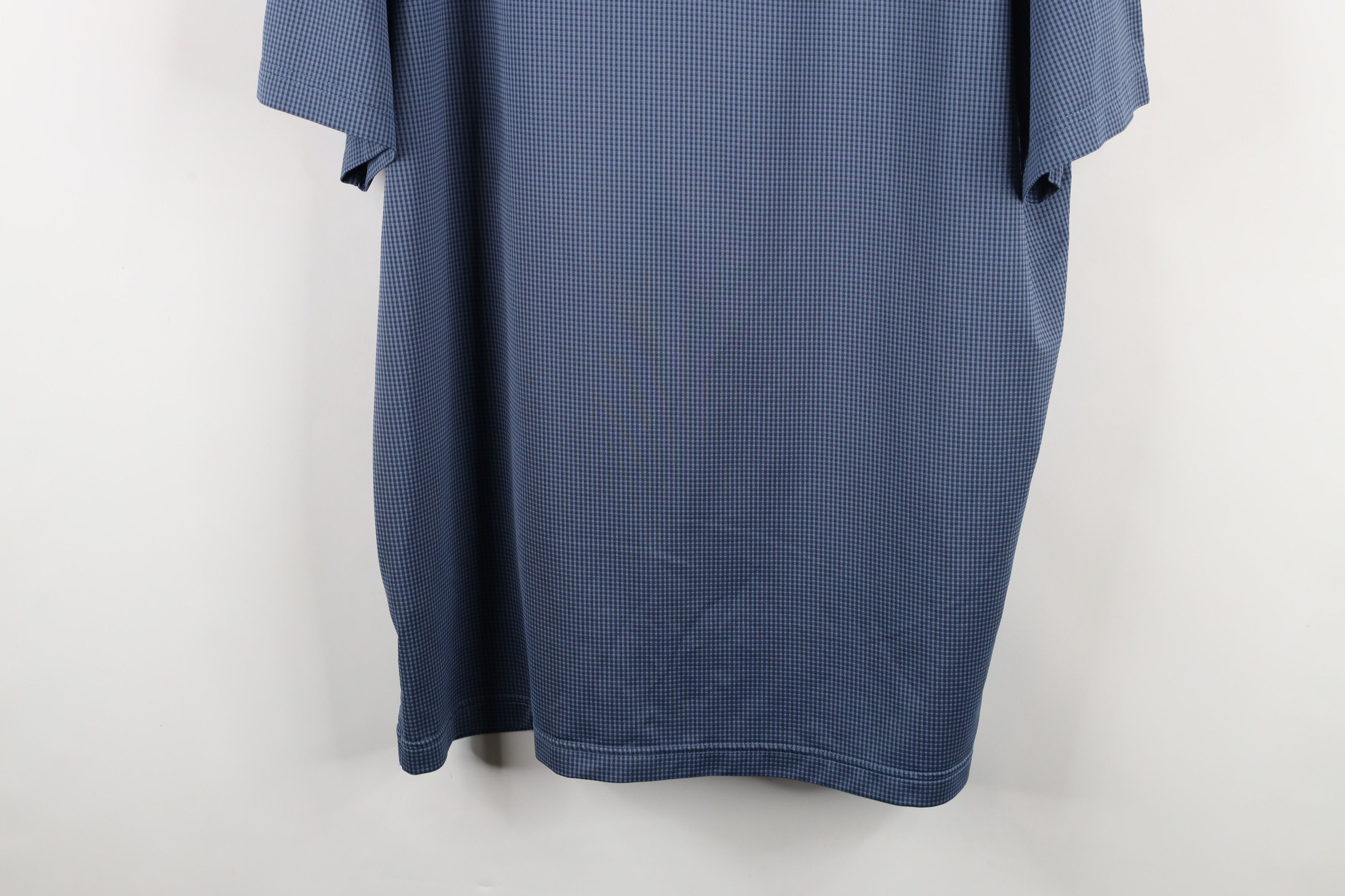 TravisMathew × Vintage Travis Mathew Plaid Stretch Collared Golf Polo Shirt Blue Size US XL / EU 56 / 4 - 3 Thumbnail