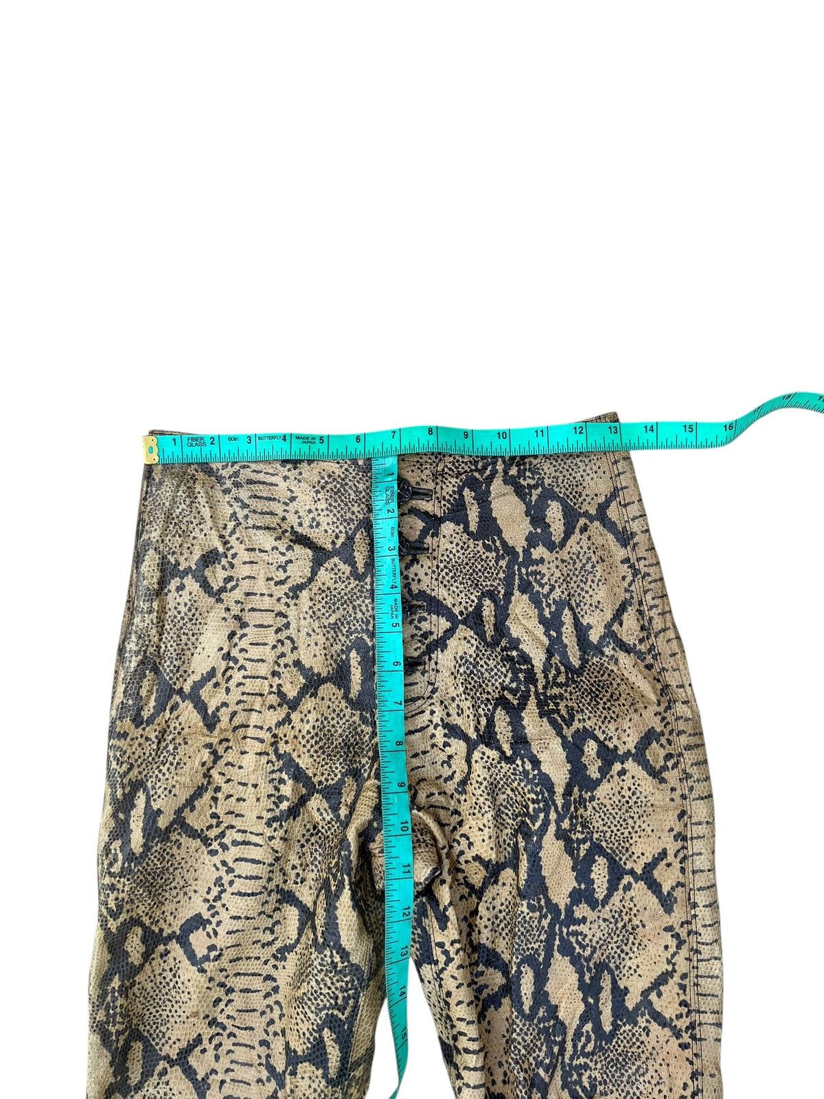 A&G Rock MEGA RARE! A&G Rock Real Python Skin Montana Streetwear Pant Size US 26 / EU 42 - 4 Thumbnail