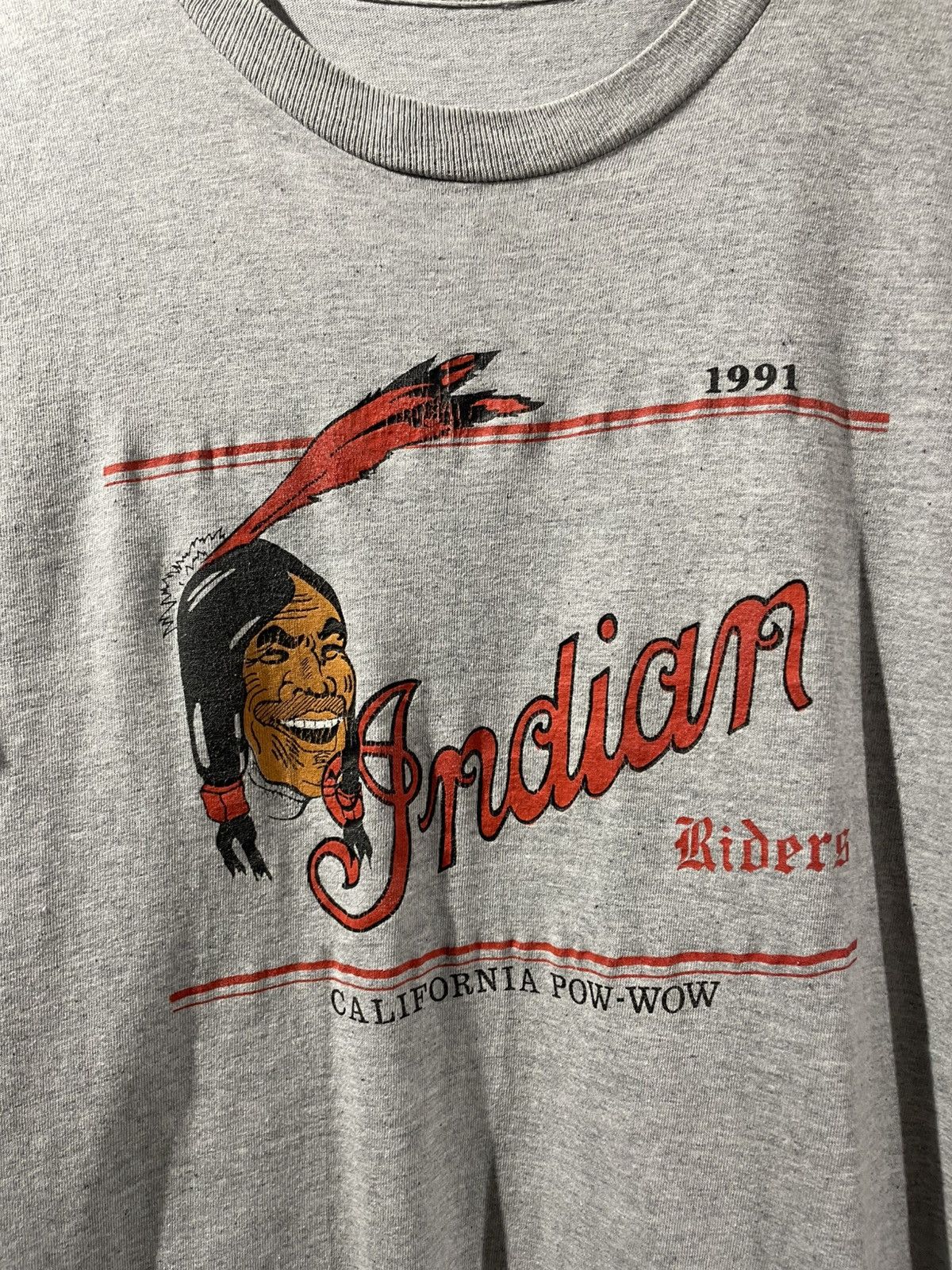 Indian Motorcycle Vintage 90s Harley Davidson Indian Riders T-shirt Size US M / EU 48-50 / 2 - 2 Thumbnail