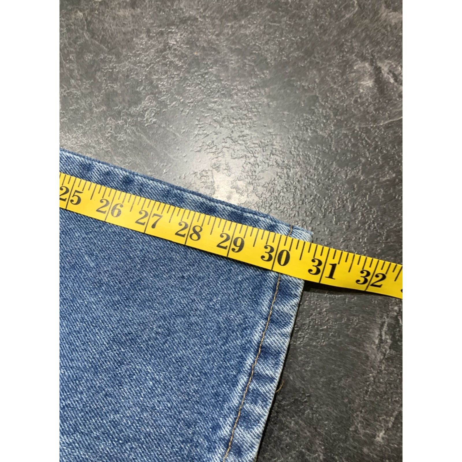 Wrangler VINTAGE Wrangler Jeans Men 34x30 Regular Fit Denim Western 90s Cotton Blue Size US 34 / EU 50 - 7 Thumbnail