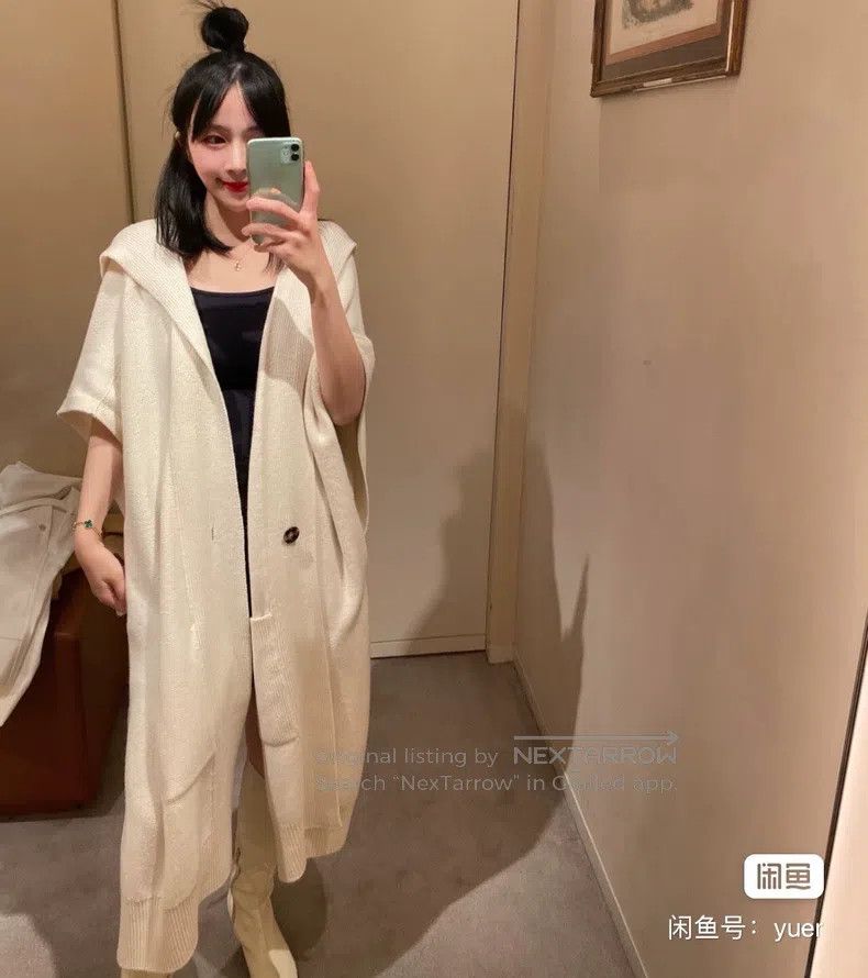 Hermes Hermes size TU Women's Cashmere Hooded Overcoat - TU Size - Size M / US 6-8 / IT 42-44 - 4 Thumbnail