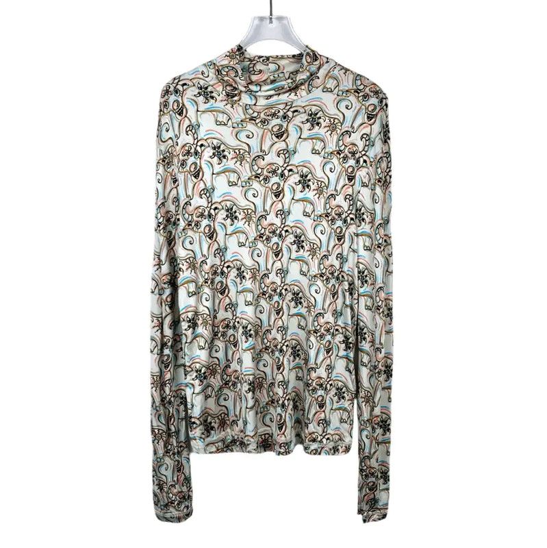 Dior Dior Colorful Polyester Women's T-Shirt 0089 Size M / US 6-8 / IT 42-44 - 1 Thumbnail