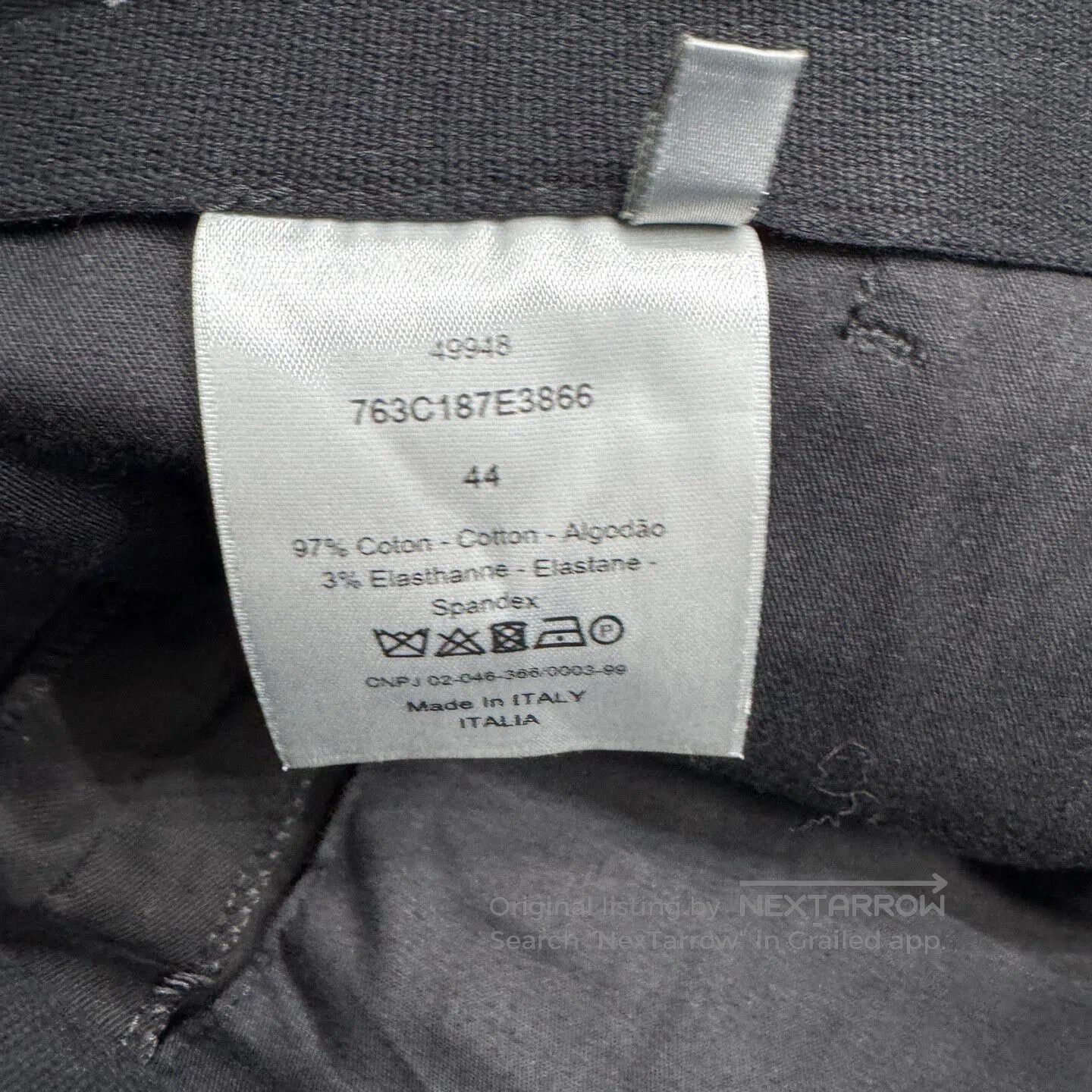 Dior Dior Zippered pocket casual pants| Size US 28 / EU 44 - 4 Thumbnail