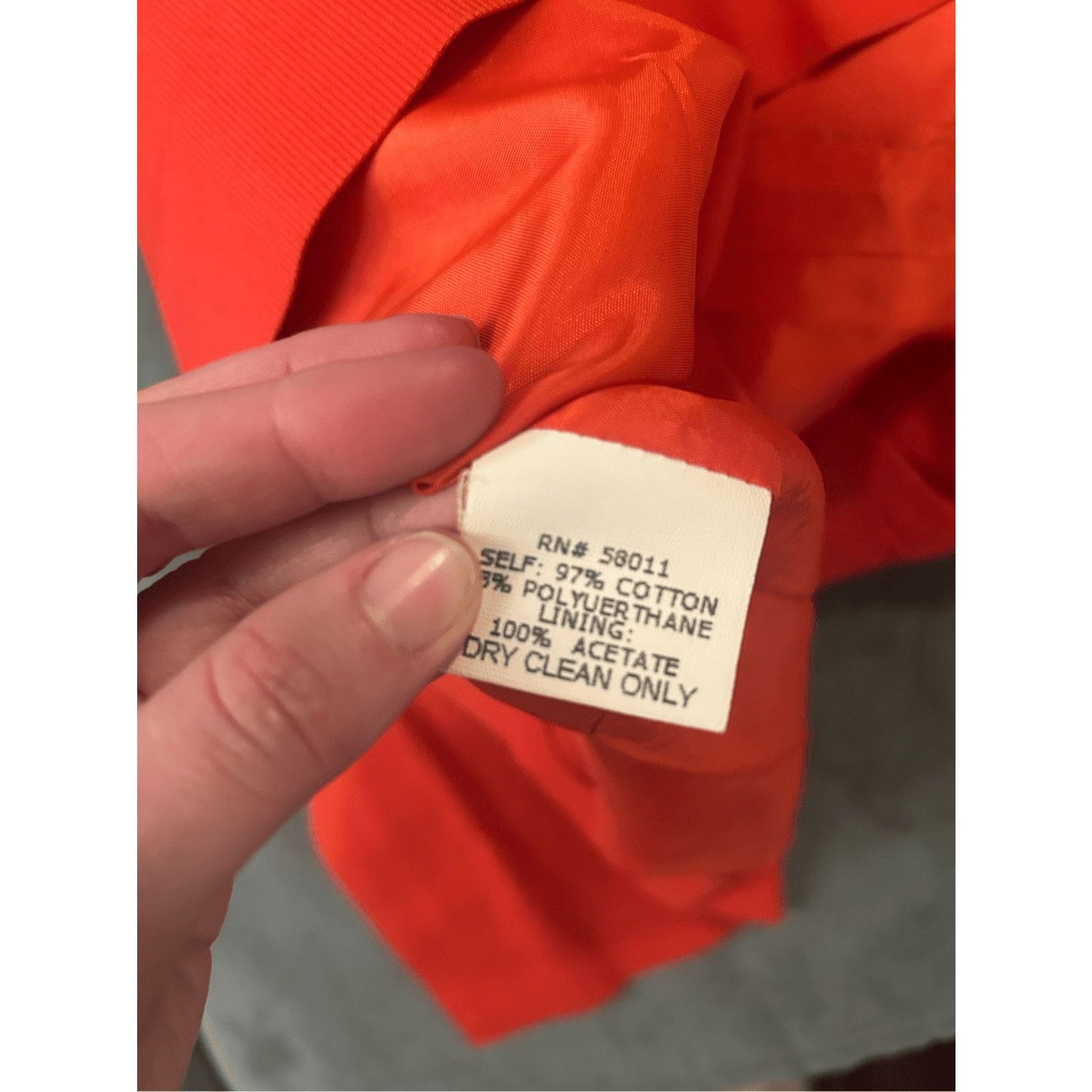 Nordstrom David Meister Cotton Red Button Pencil Skirt Size 12 Size 34" / US 12 / IT 48 - 13 Thumbnail