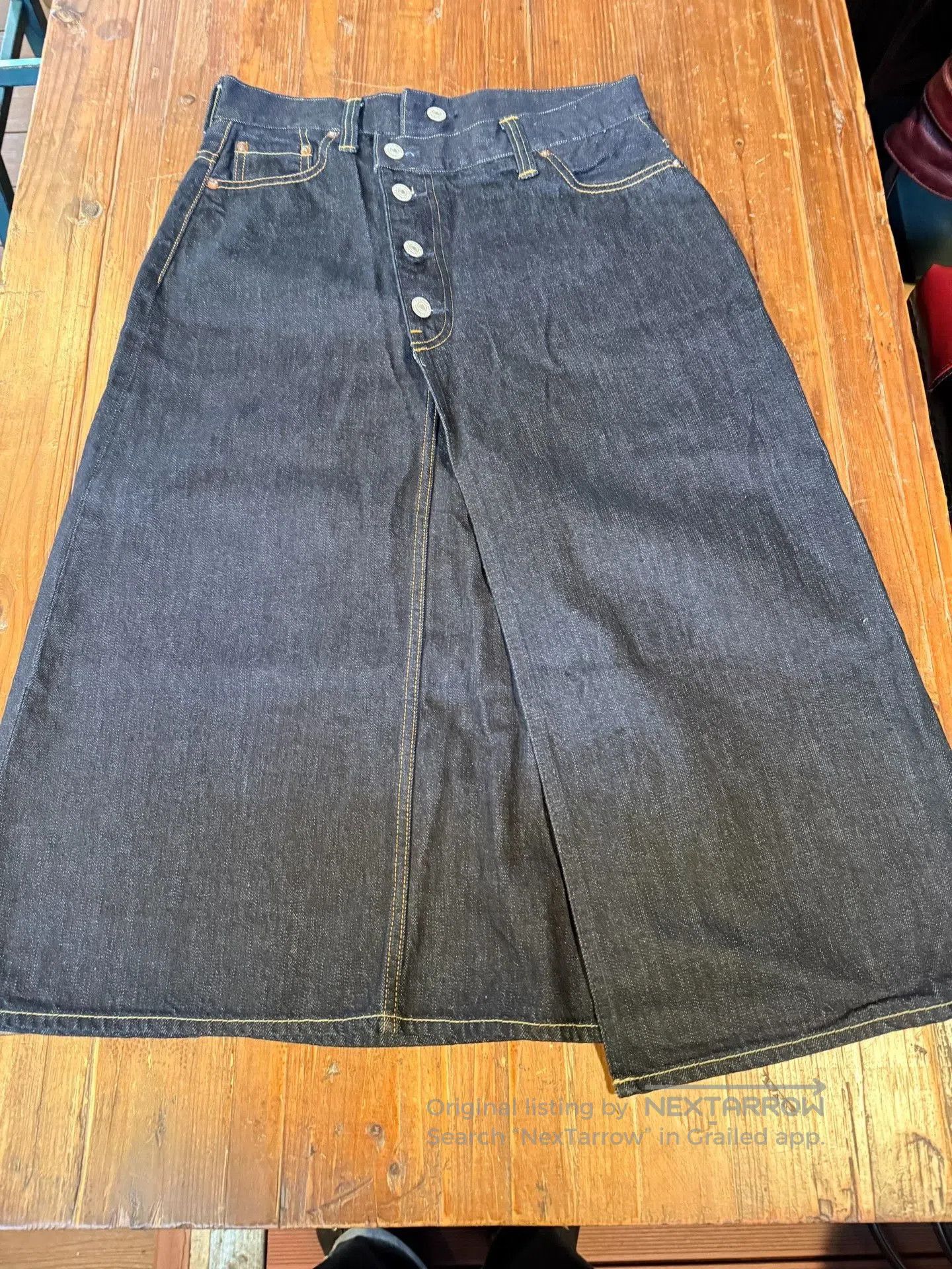 Momotaro Jeans MOMOTARO Denim Skirt. Size 36" / US 14 / IT 50 - 1 Thumbnail