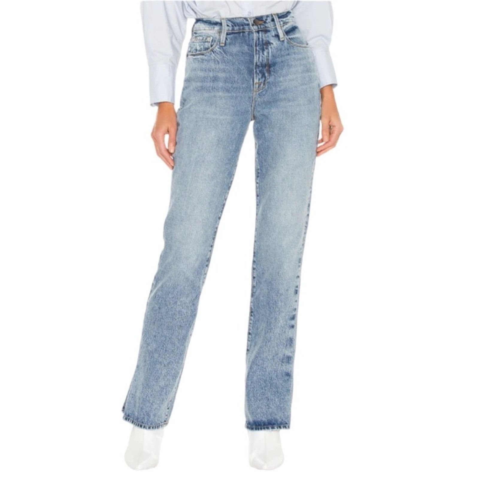 Frame Frame Denim Blue Jeans | Size 28 Size 28" / US 6 / IT 42 - 6 Thumbnail