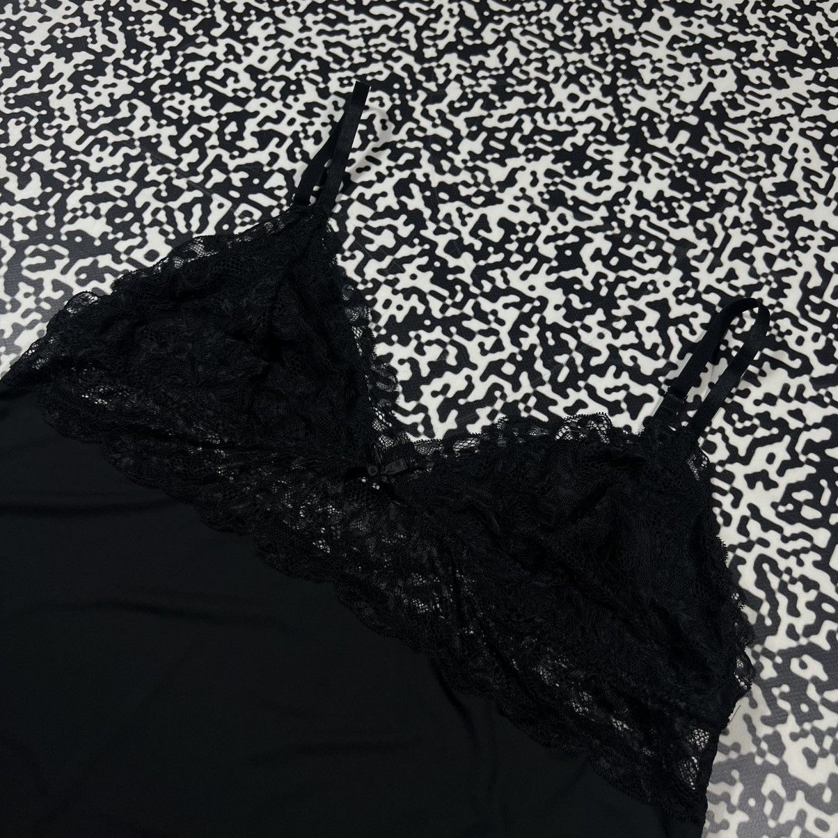 Vintage Vintage Y2K Sexy Nightie Mini Dress Retro Sleepwear Style Size L / US 10 / IT 46 - 6 Thumbnail