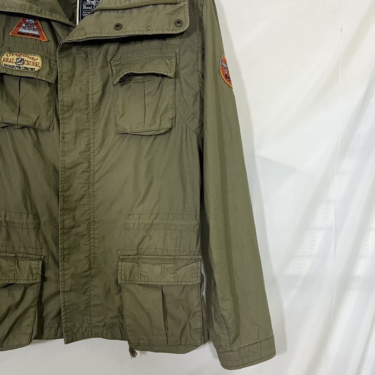 14th Addiction 2000s REAL CRUSH MILITARY ARMY JACKET PATCHES Size US M / EU 48-50 / 2 - 5 Thumbnail