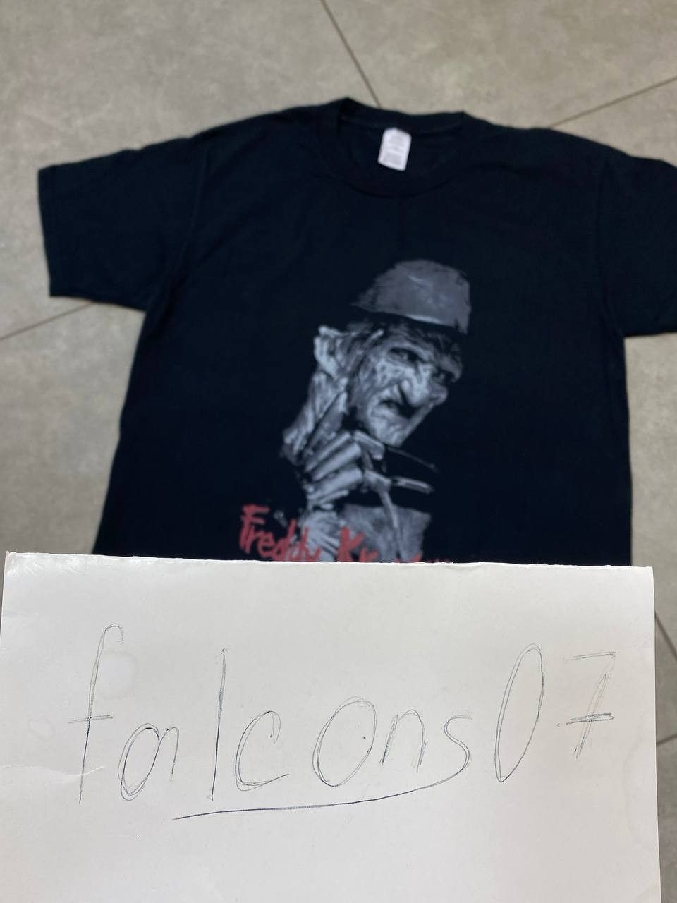 Vintage Vintage Freddy Krueger 90s A Nightmare of Elm Street T-Shirt Size US M / EU 48-50 / 2 - 3 Thumbnail
