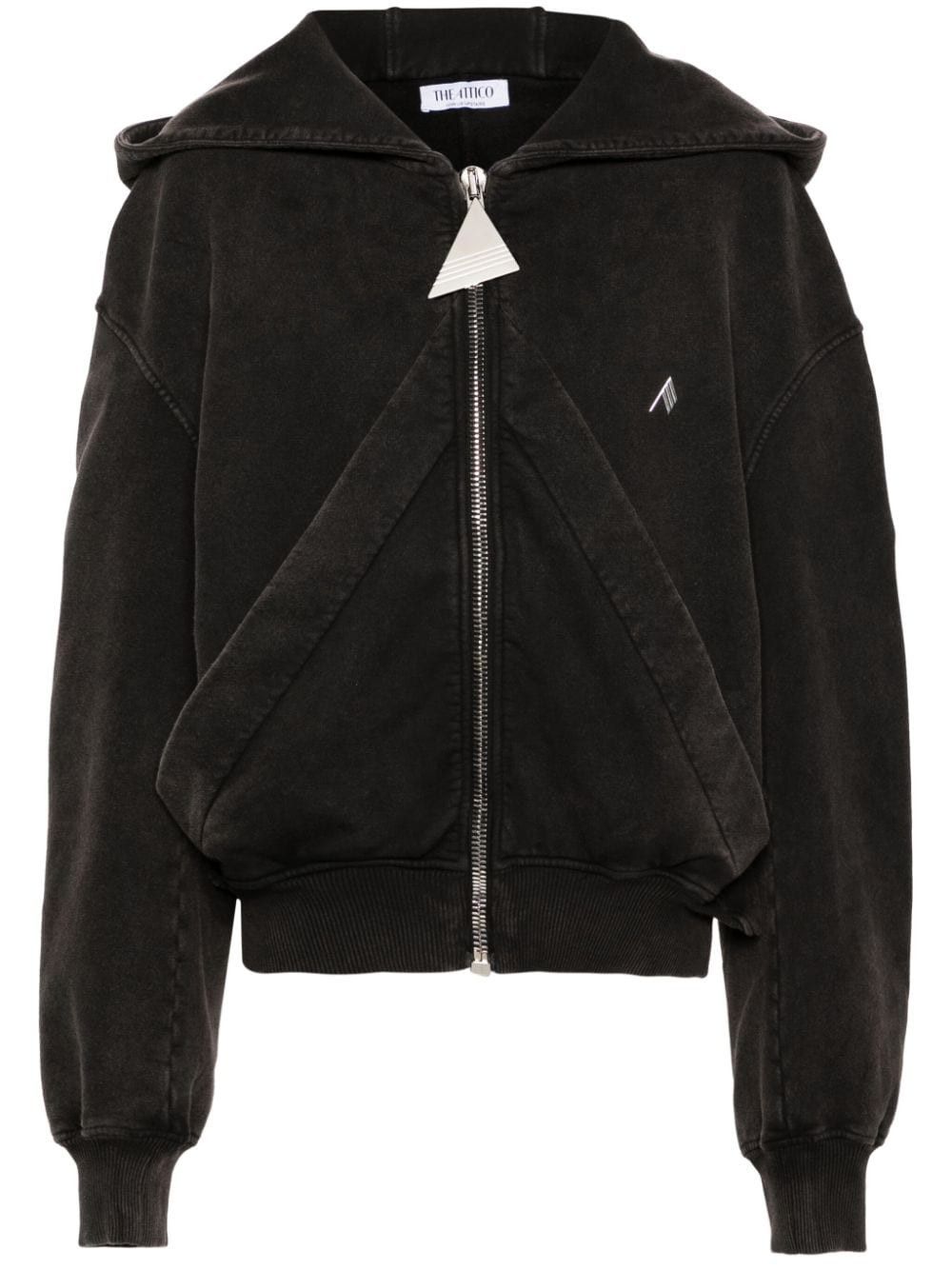 The Attico LOGO COTTON HOODIE Size S / US 4 / IT 40 - 1 Thumbnail