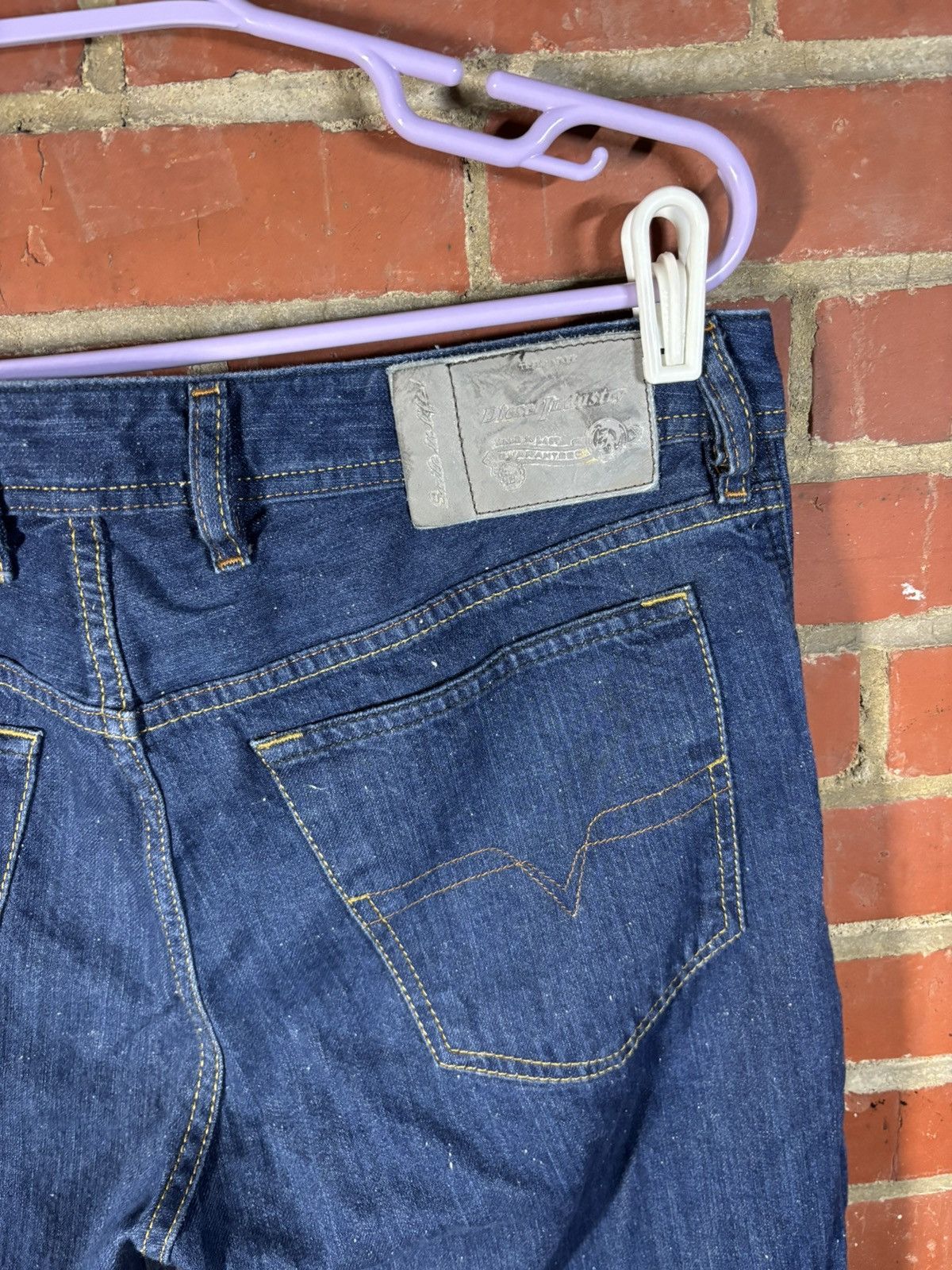 Diesel Diesel Waykee 0829H Regular Straight Jeans Measures 36x34.5 Size US 36 / EU 52 - 5 Thumbnail