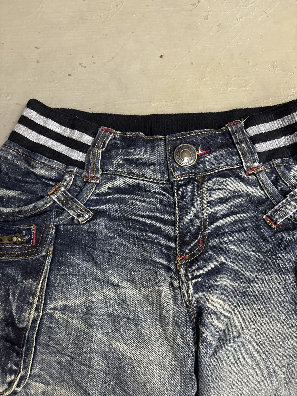 If Six Was Nine RNA H Naoto Acid Wash Japanese brand Denim shorts Size 30" / US 8 / IT 44 - 6 Thumbnail