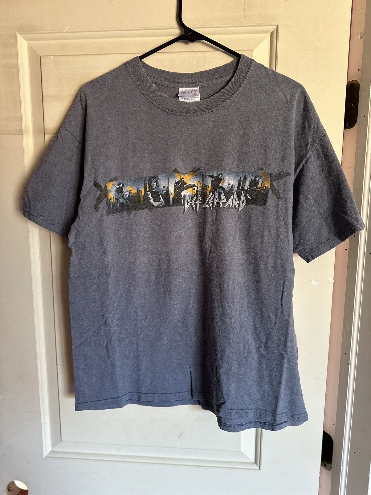 Band Tees × Vintage Def Leppard 2003 Tour T-Shirt Size US L / EU 52-54 / 3 - 1 Thumbnail