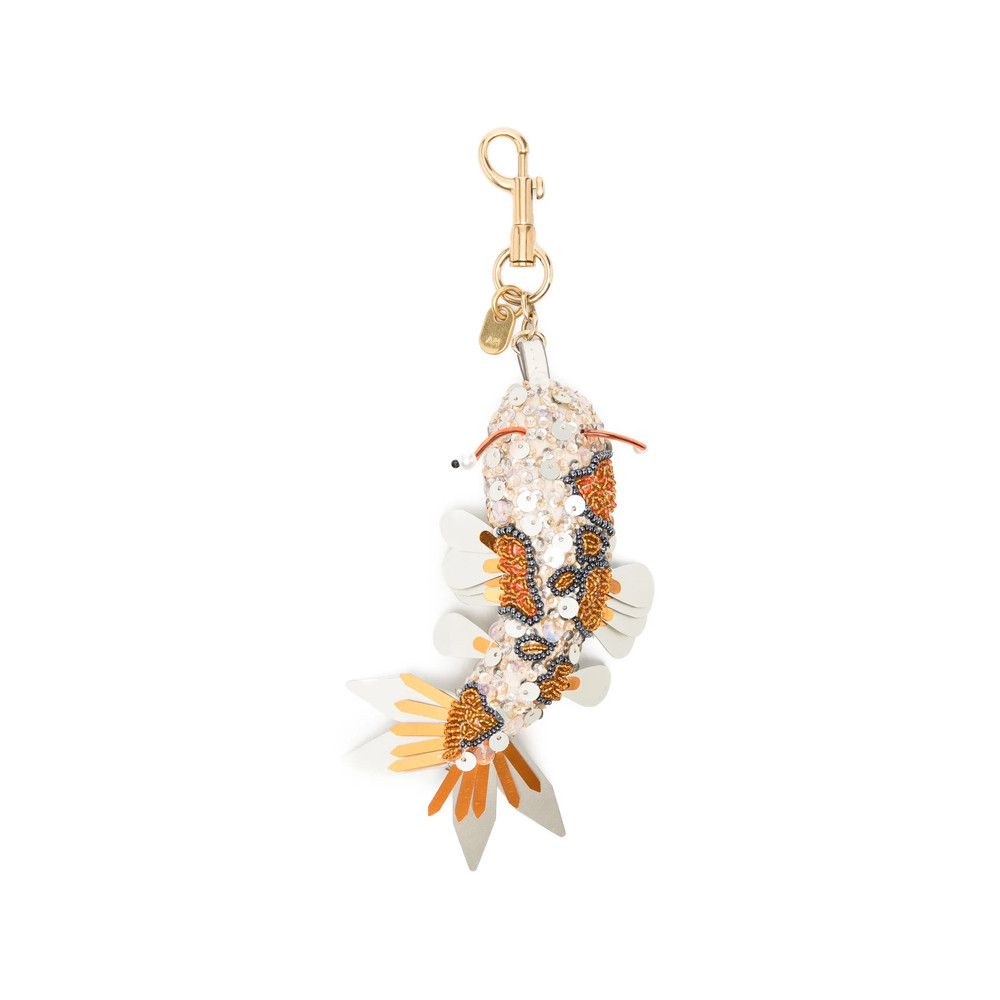 Anya Hindmarch Anya Hindmarch NEUTRALS Keyrings & Chains Size ONE SIZE - 1 Thumbnail