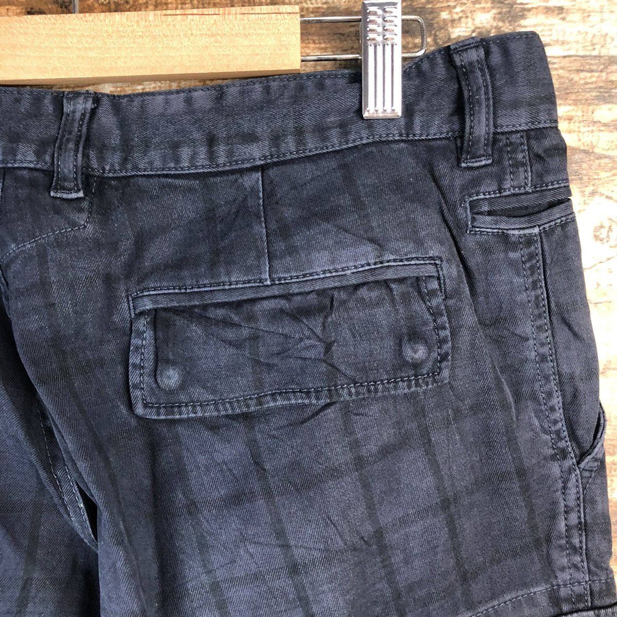 Comme Ca Ism DL Comme Ca Ism checkered Cargo Multipocket Pants #C644 Size US 32 / EU 48 - 19 Thumbnail