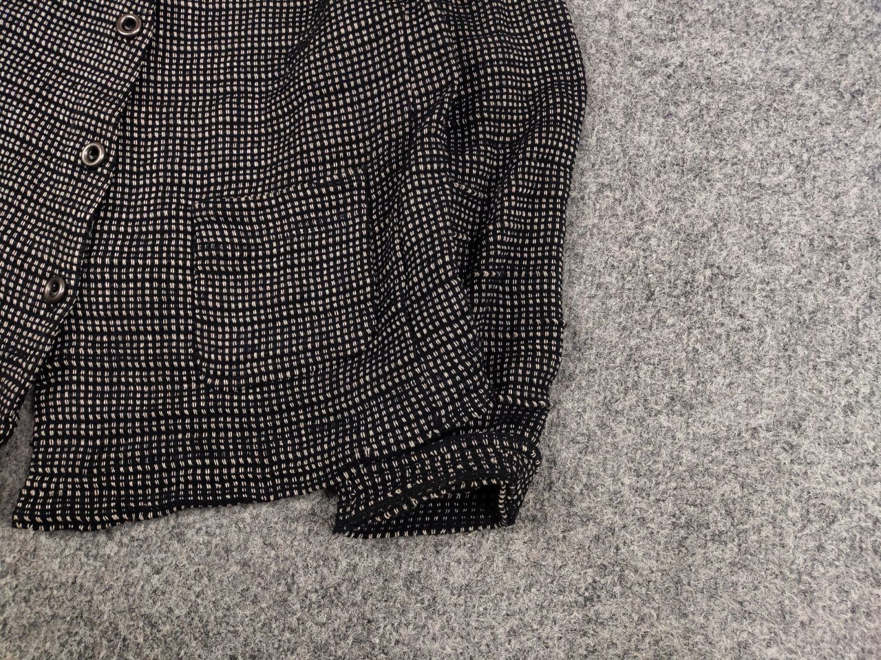Transit Uomo Transit Par Such design Classic Black Knit Blazer Jacket Size M / US 6-8 / IT 42-44 - 5 Thumbnail