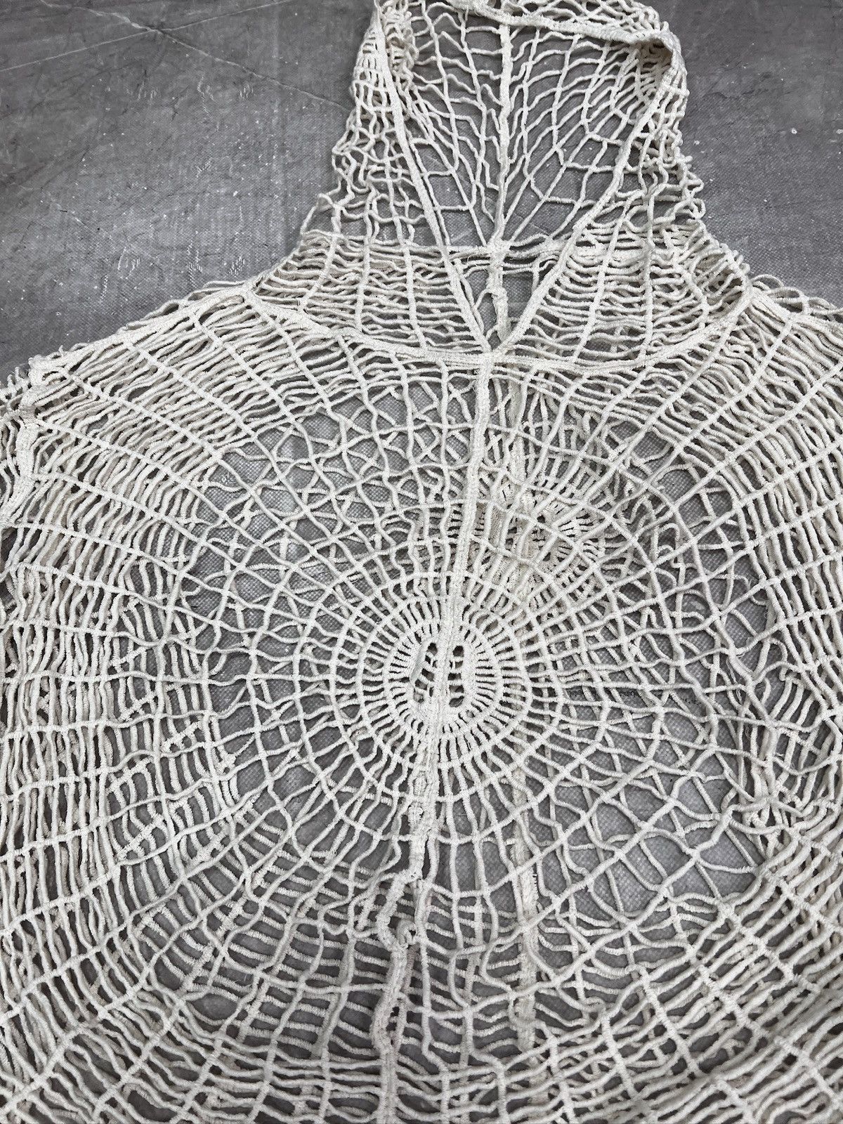 Japanese Brand Spider mesh top hoodie Jean Paul Gaultier style Size US L / EU 52-54 / 3 - 6 Thumbnail