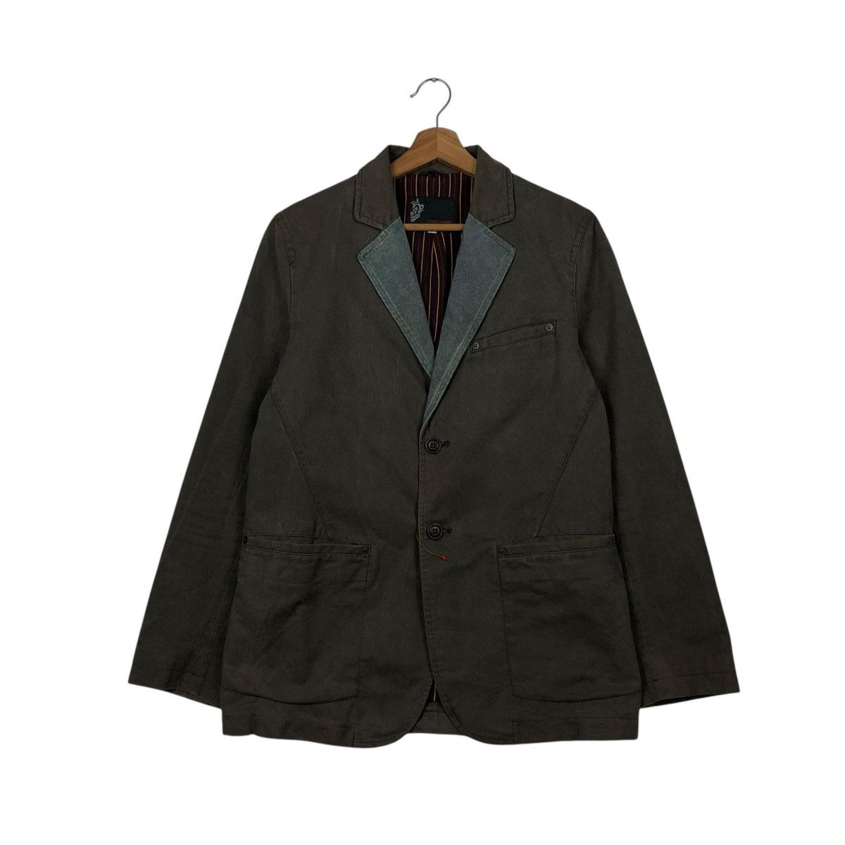 Hysteric Glamour 🔥VINTAGE CHORE WORKER JACKET BLANKET 291295=HOMME JAPAN Size US M / EU 48-50 / 2 - 3 Thumbnail